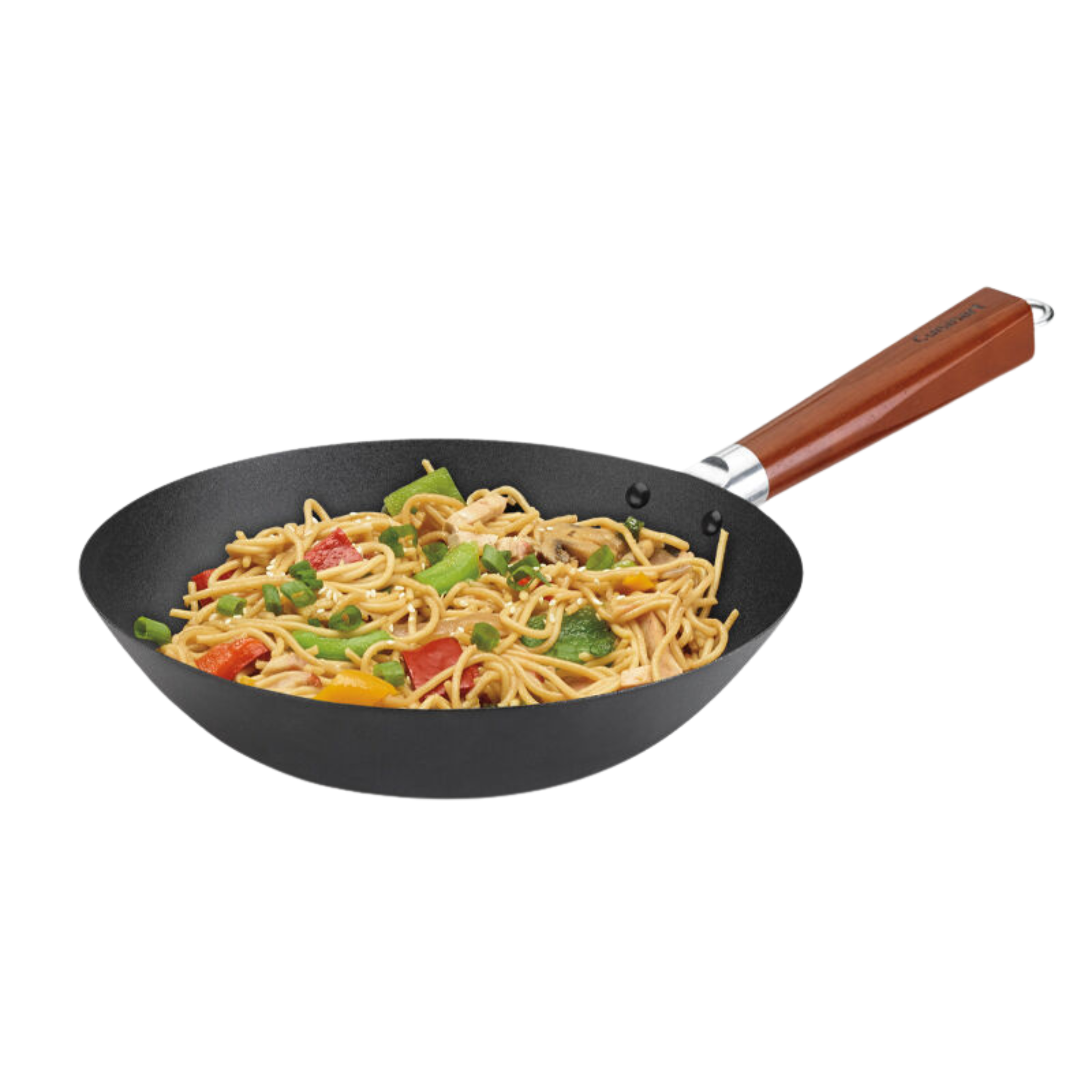 Wok en acier pré-culotté 11" - Cuisinart