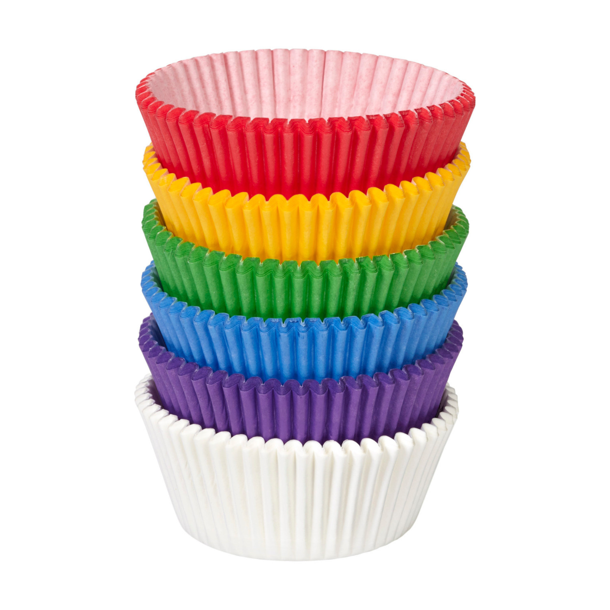 Ensemble de 150 caissettes à cupcakes arc-en-ciel – Wilton