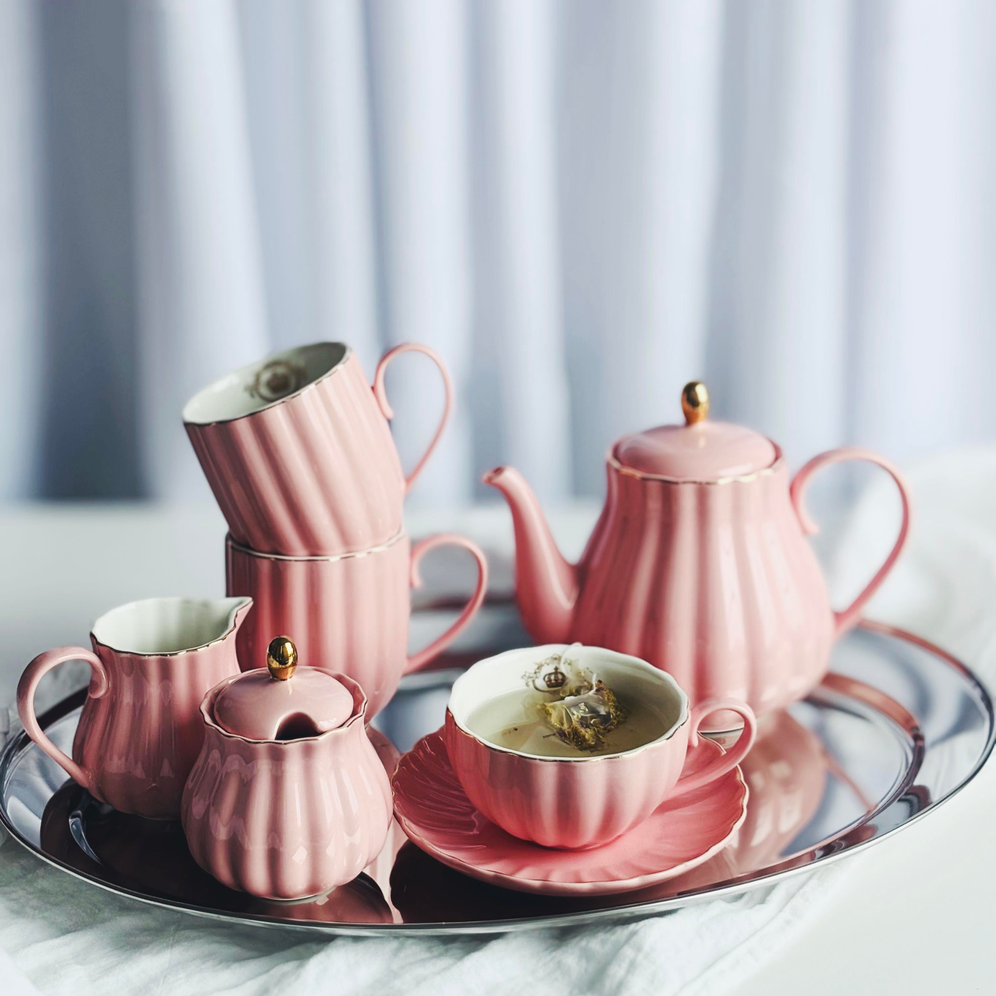 Ensemble de crémier et sucrier Royale Rose