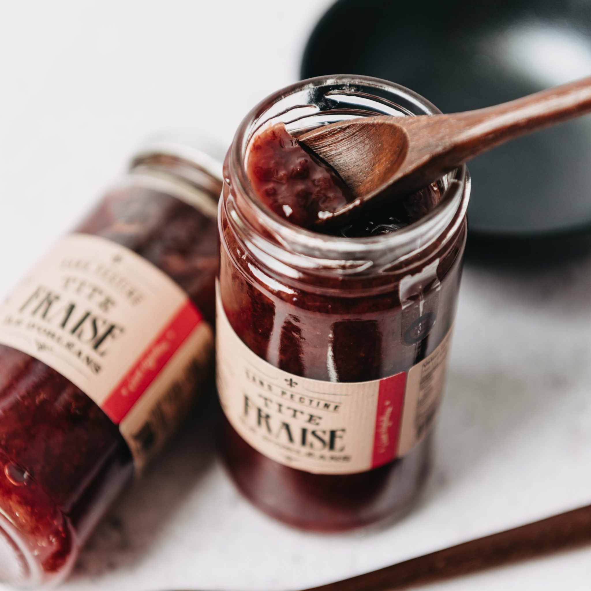 Confiture de petites fraises de l’Île d’Orléans 250 ml - Tigidou