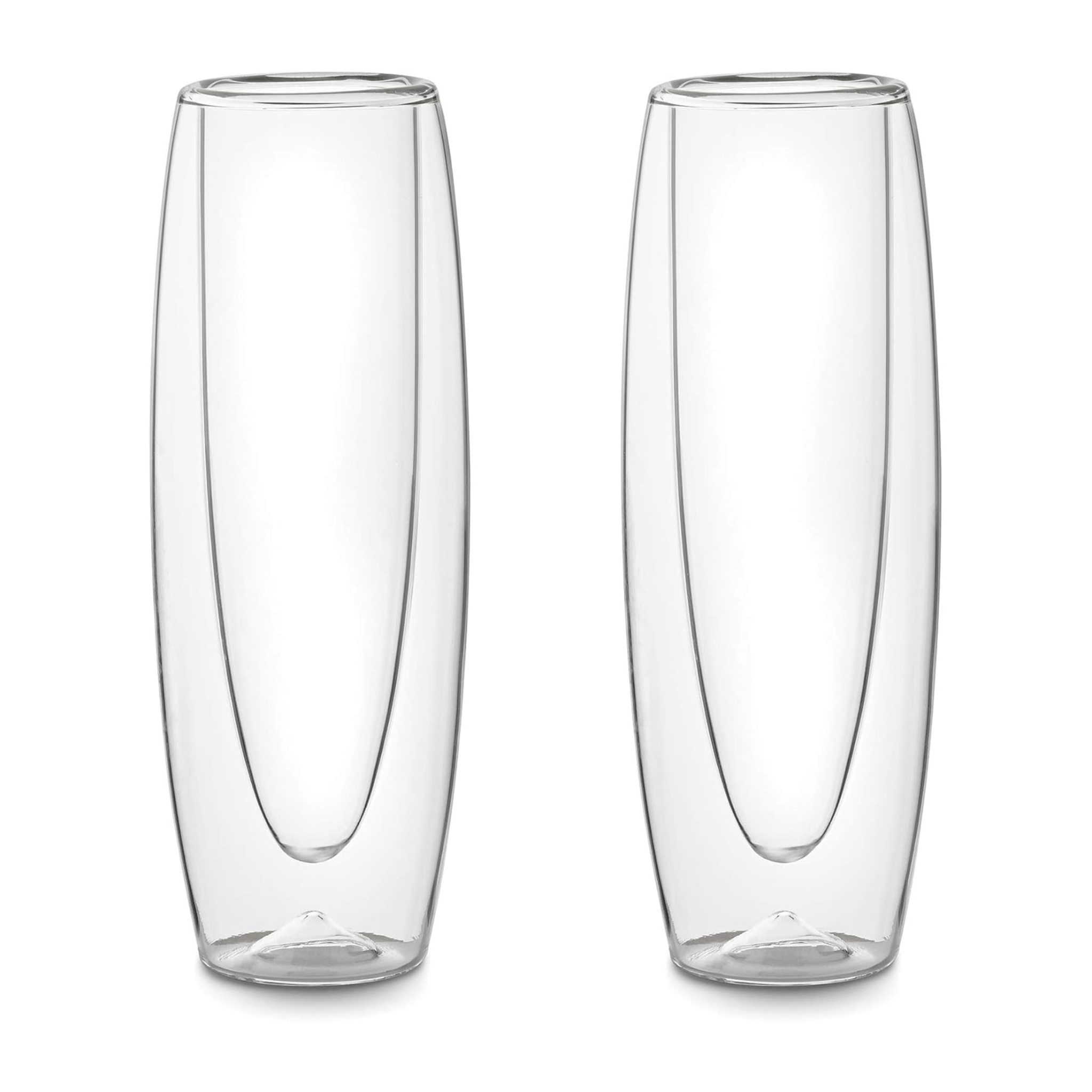 Ensemble de 2 verres à champagne à double paroi - Outset
