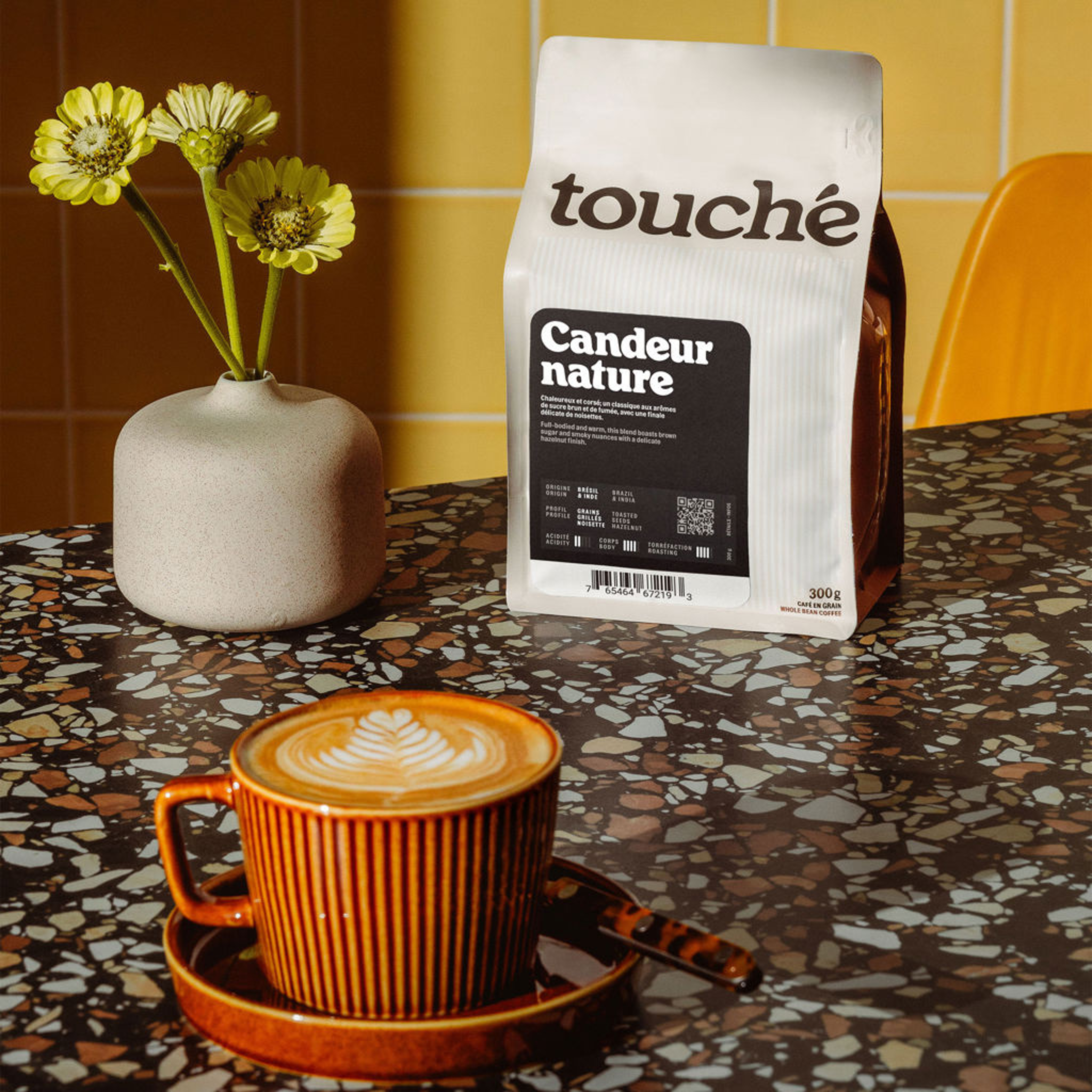 Candeur Nature 1 kg whole bean coffee - Touché