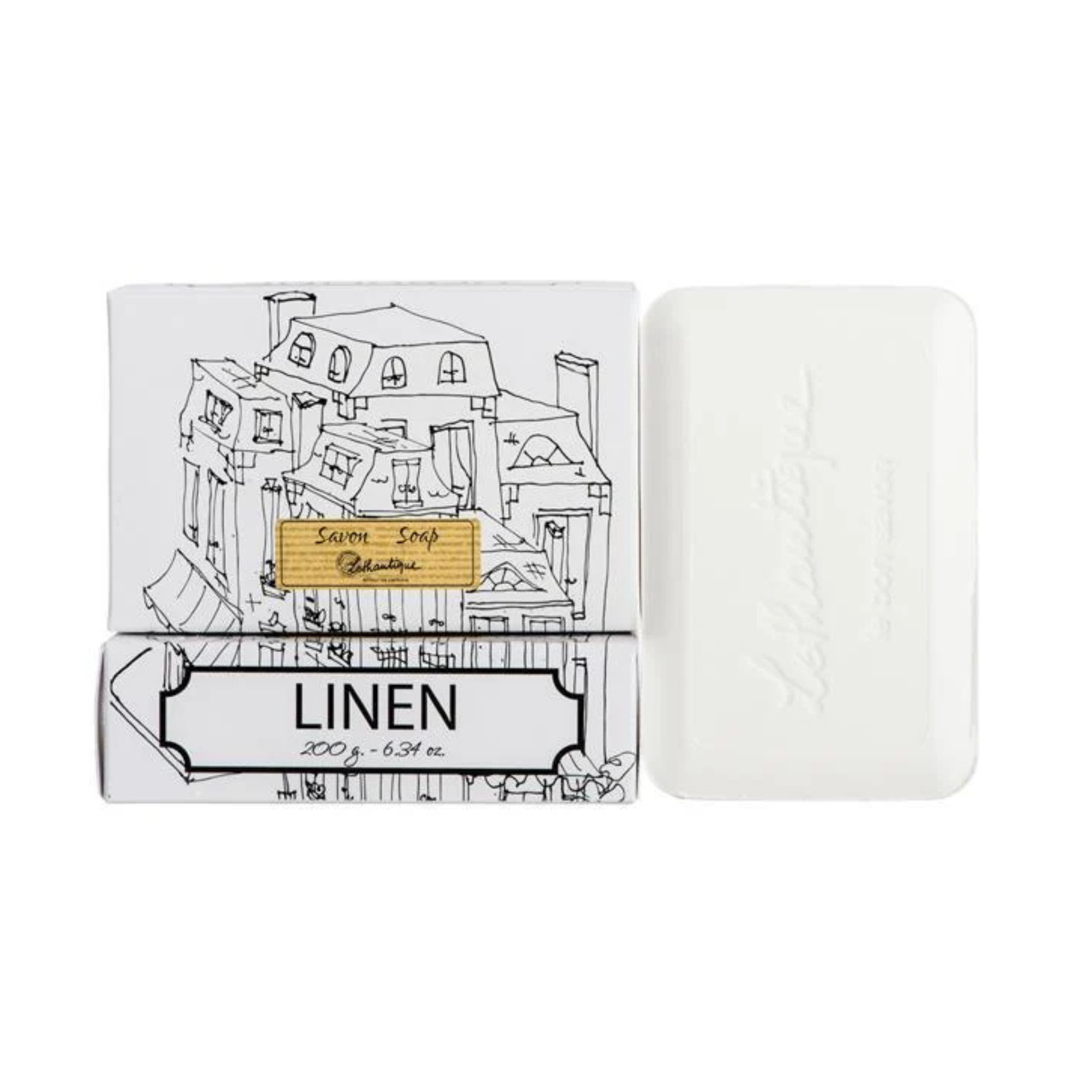 Savon en barre Linen 200 g - Lothantique