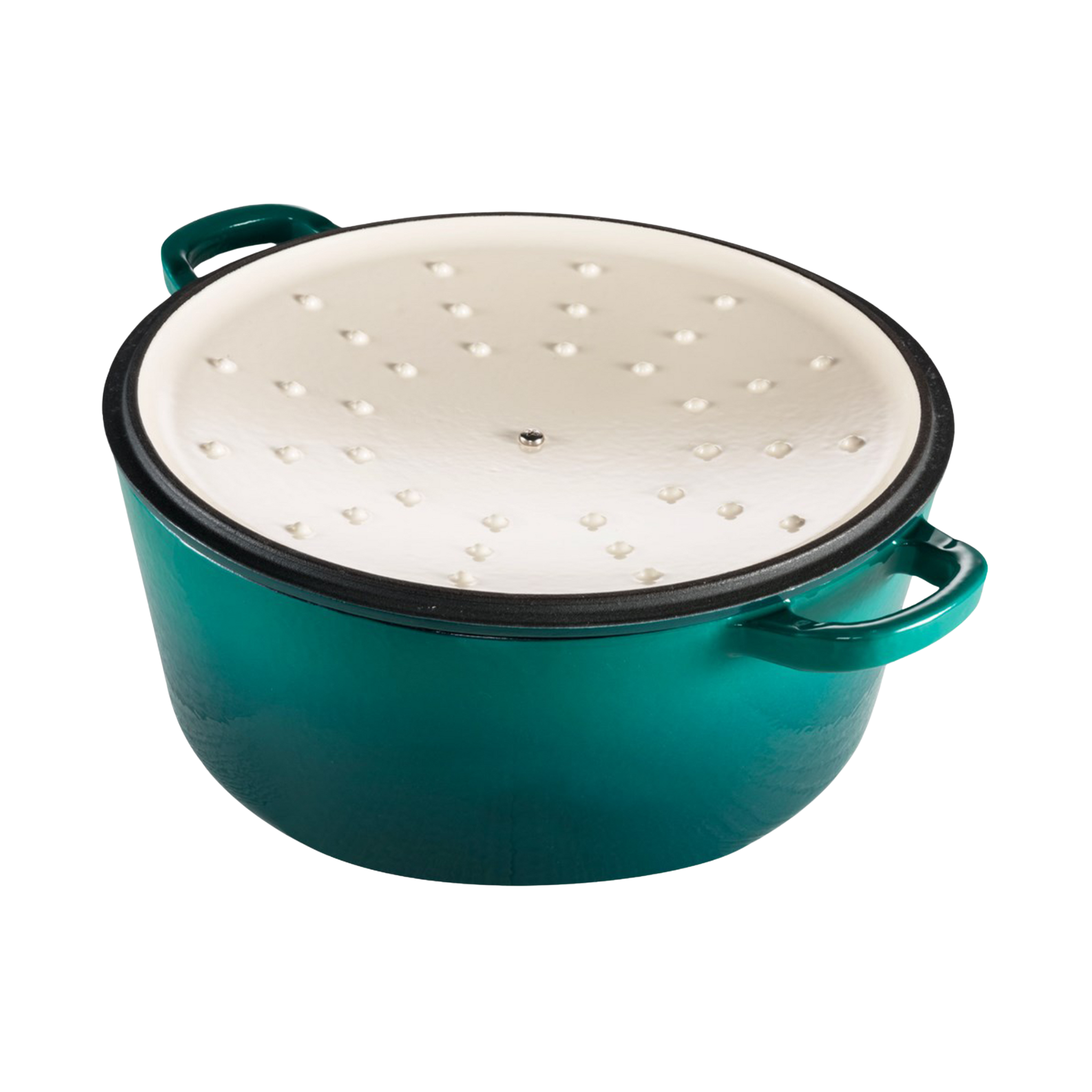 Cocotte ronde en fonte sarcelle LE CONNOISSEUR™ 6,3 L - Cuisine::pro®