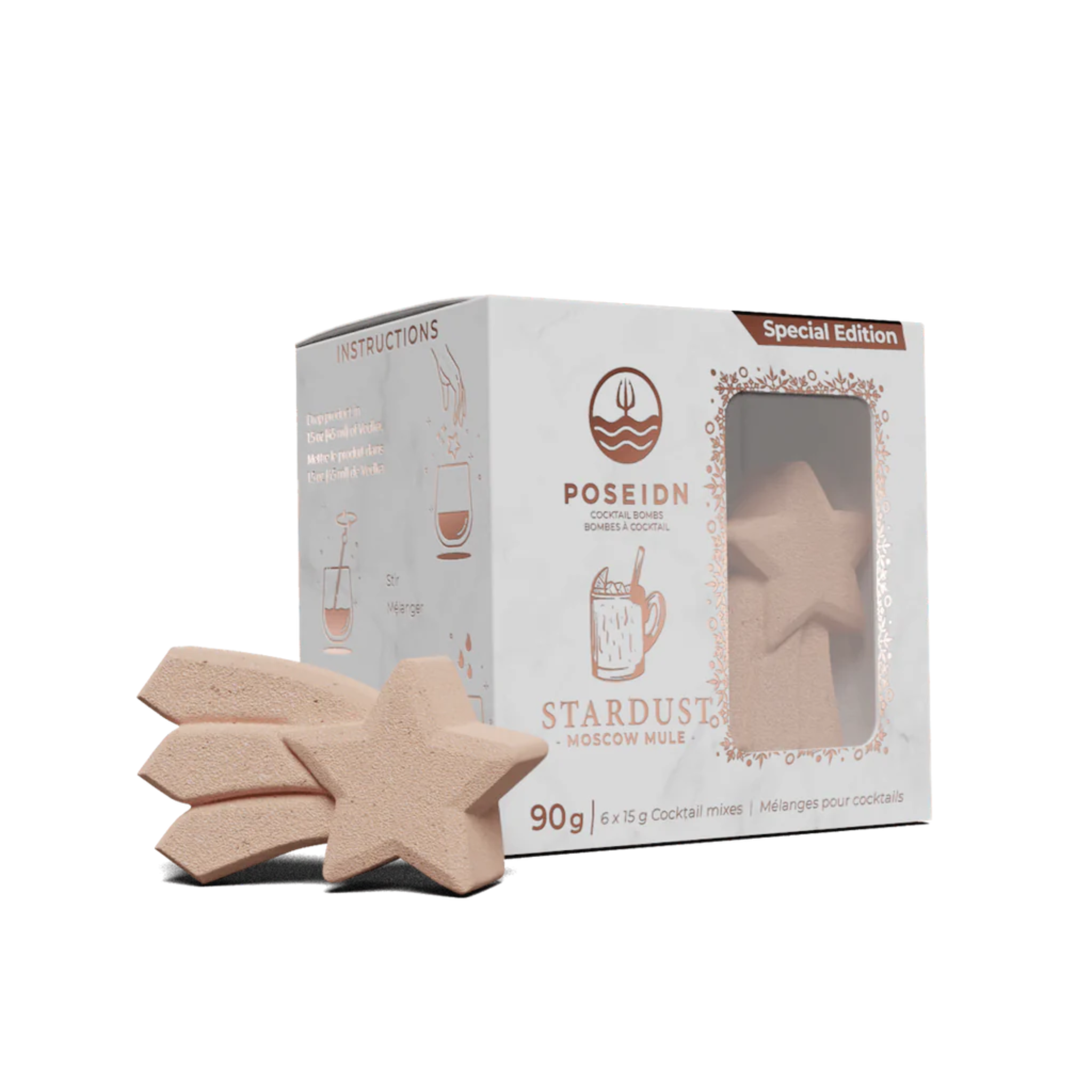 Ensemble de 6 bombes Moscow Mule Stardust - Poseidn