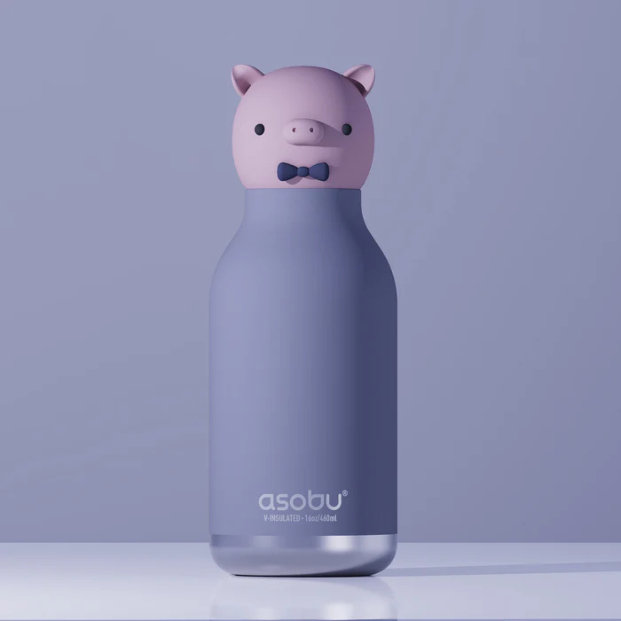 Asobu 16 oz Pig Insulated Bottle