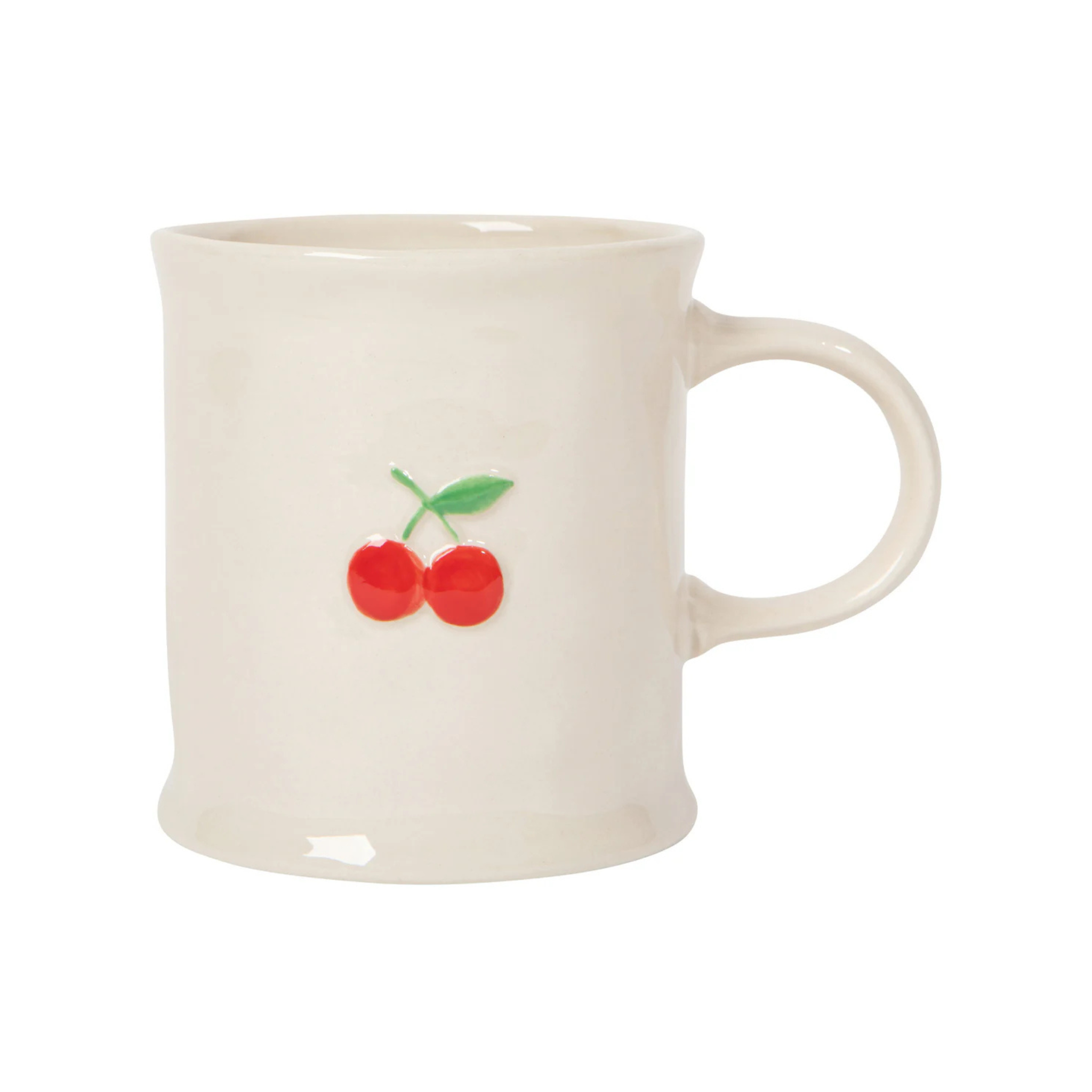 Tasse en grès avec cerises en relief 473 ml - Danica