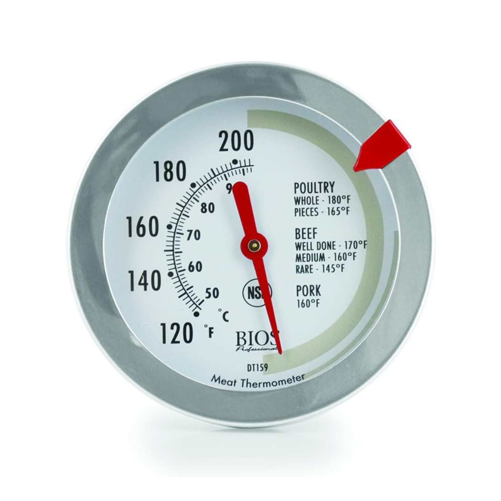 Thermomètre à viande et volaille à lecture instantanée 6 cm - Bios