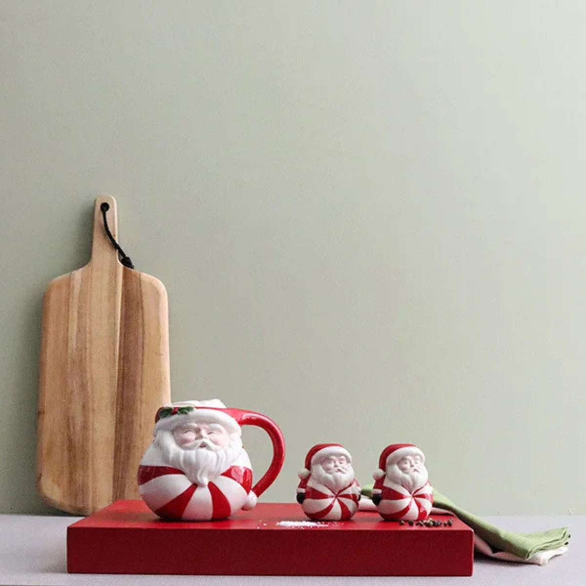 Santa Claus Striped Mug – Harman