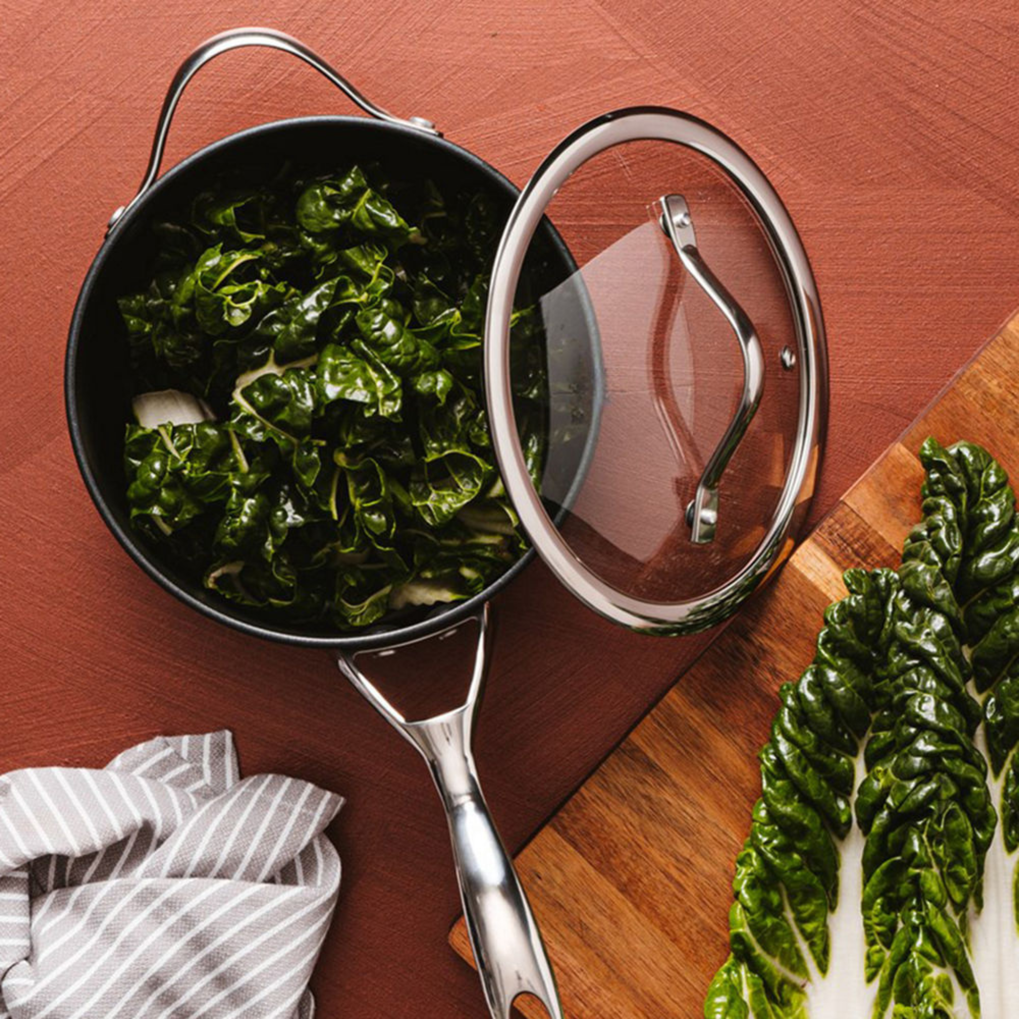 Poêle à sauter avec couvercle 4.5 L iD3 - Cuisine::pro®