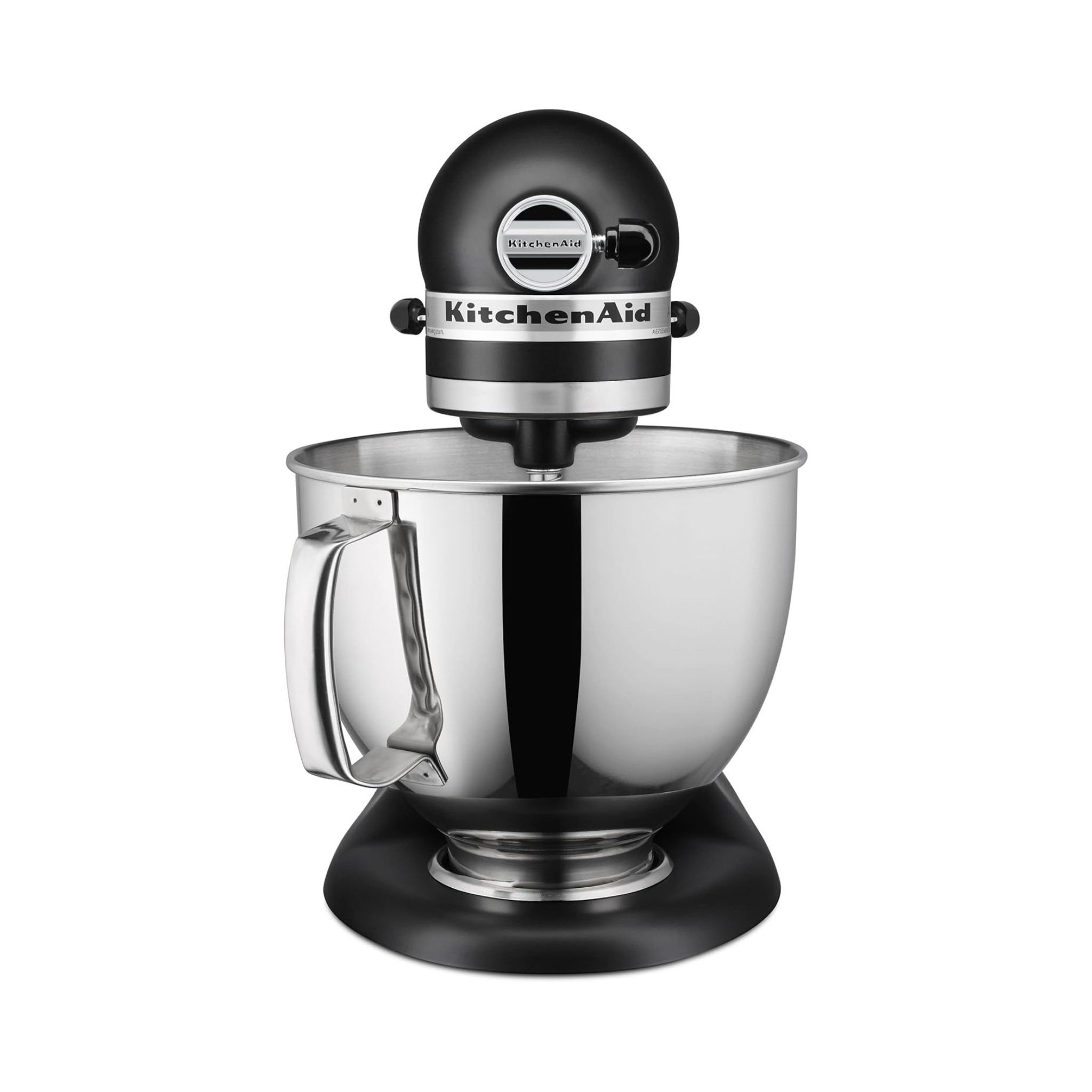 Batteur sur socle Artisan® à tête inclinable noir mat 5 pintes – KitchenAid
