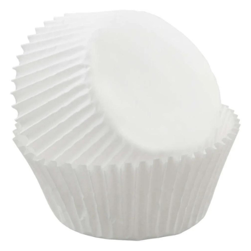 Ensemble de 75 moules à muffins blancs - Wilton