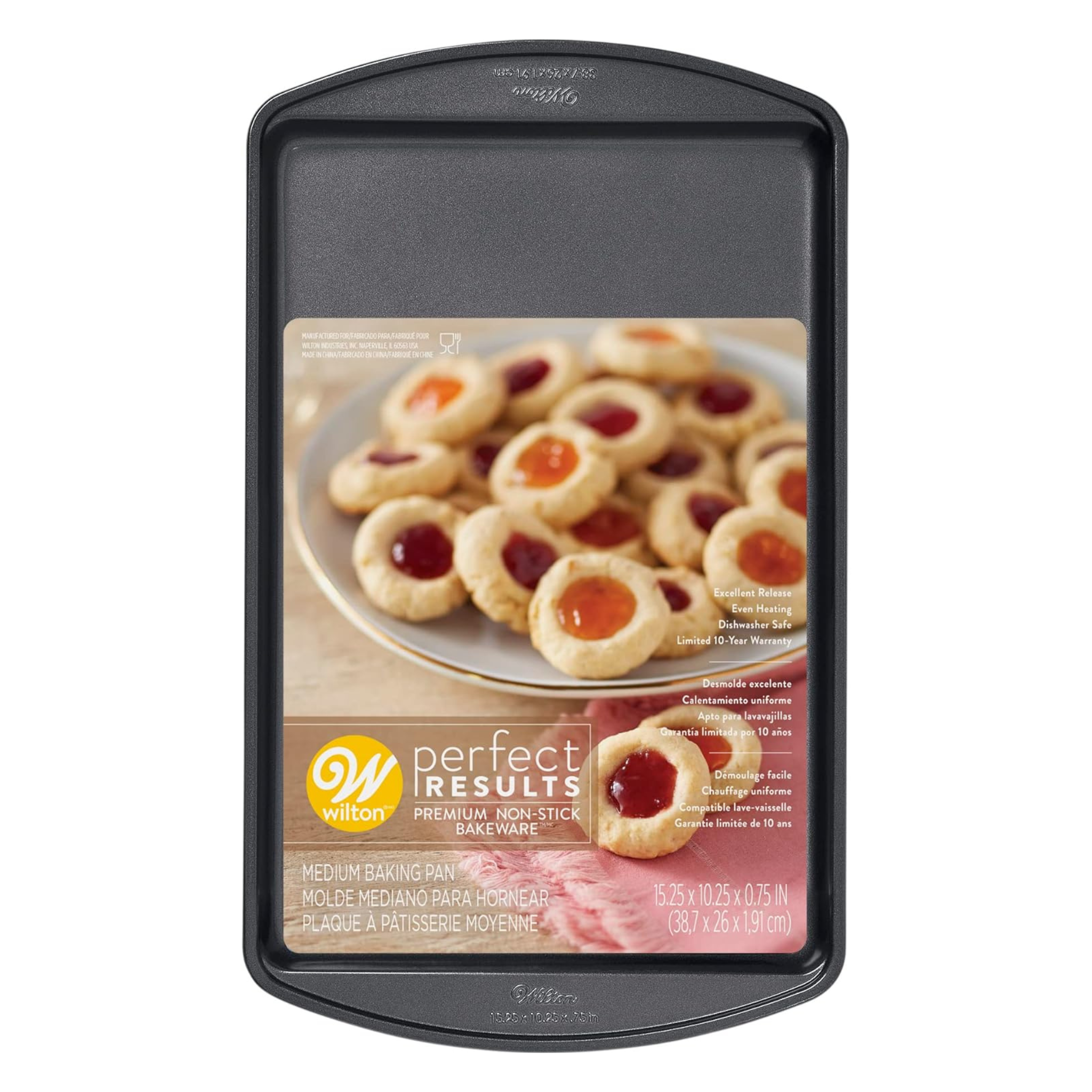 Plaque à biscuits antiadhésive 39 x 26 cm – Wilton