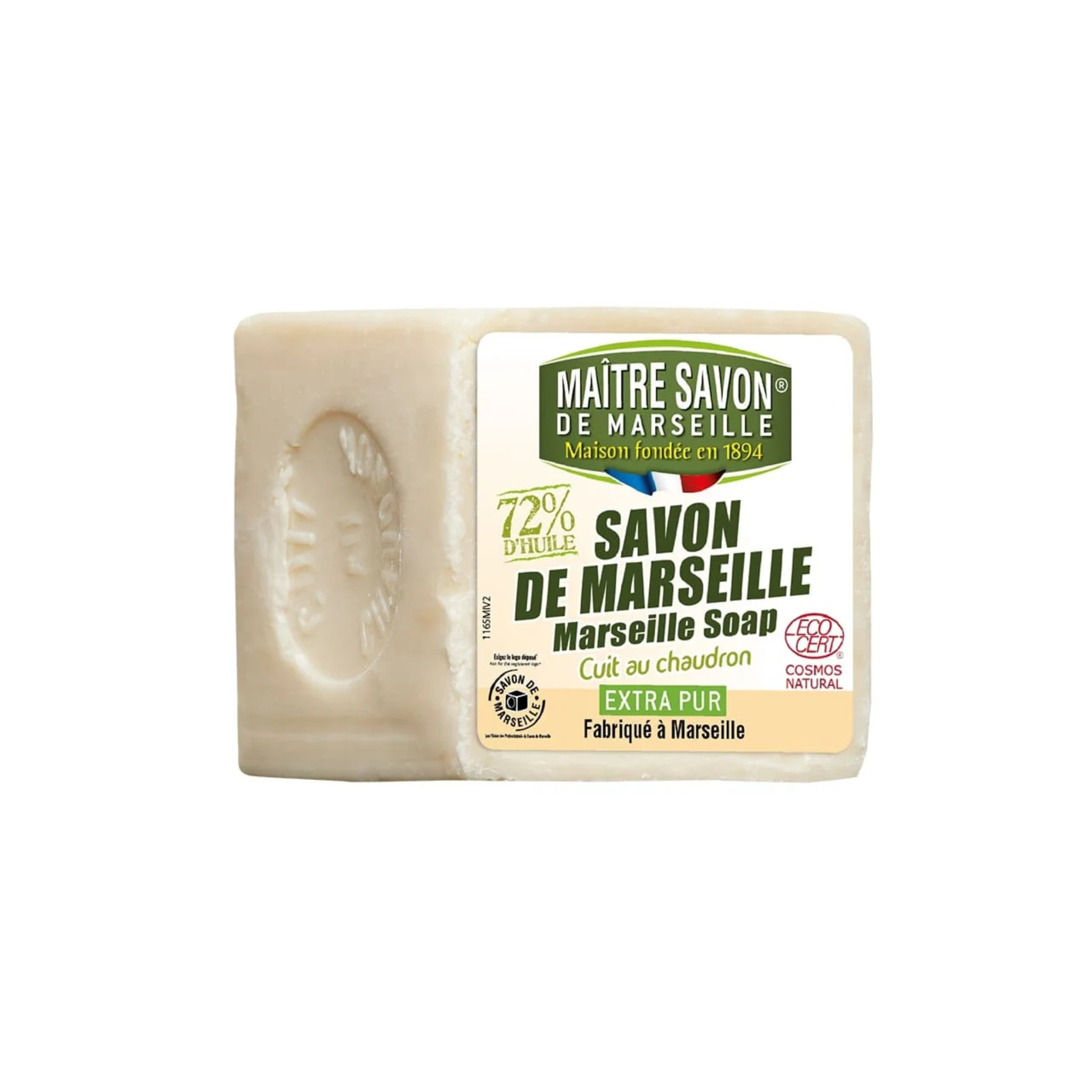 Cube de savon de Marseille Extra Pur 300g - Maître Savon