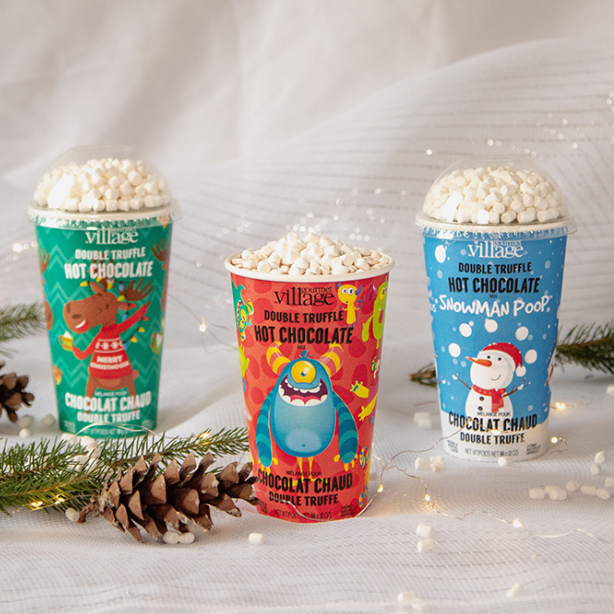 Gobelet de chocolat chaud monstre - Gourmet du village