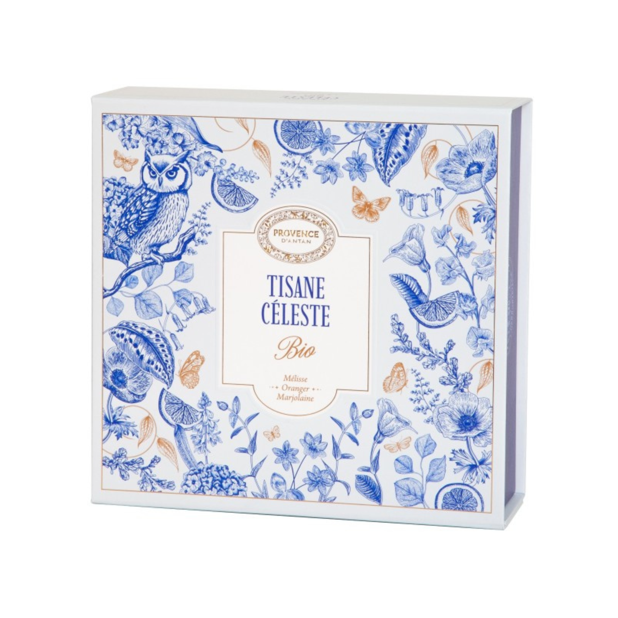 Coffret tisane bio Celeste 20 sachets - Provence d'Antan