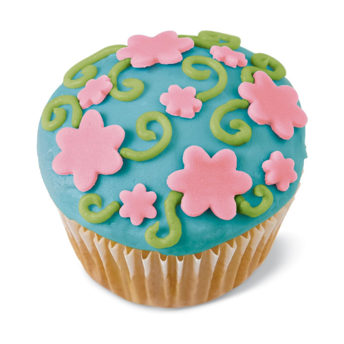 Ensemble de 3 découpeurs à fondant Fleur/Feuille mini - Wilton