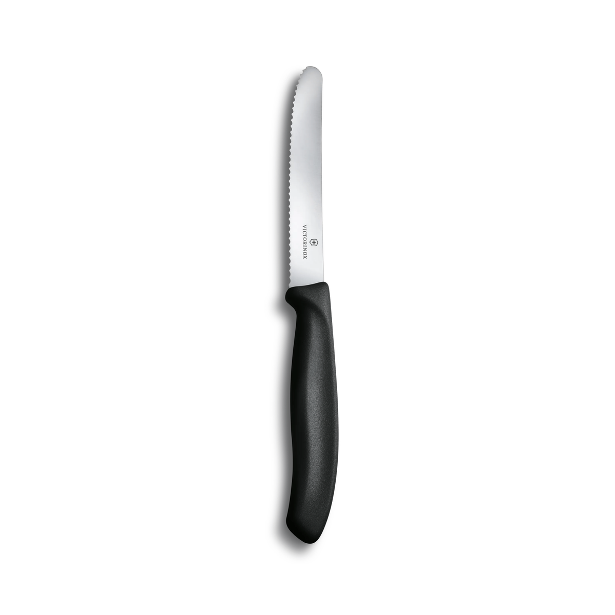 Swiss Classic Black 11 cm Wavy Edge Tomato Knife – Victorinox