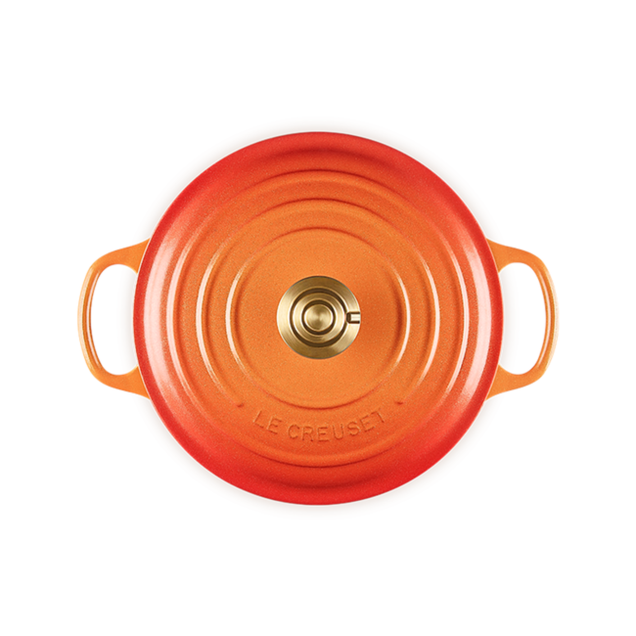 Le Creuset 4.2L Golden Flame Round Casserole