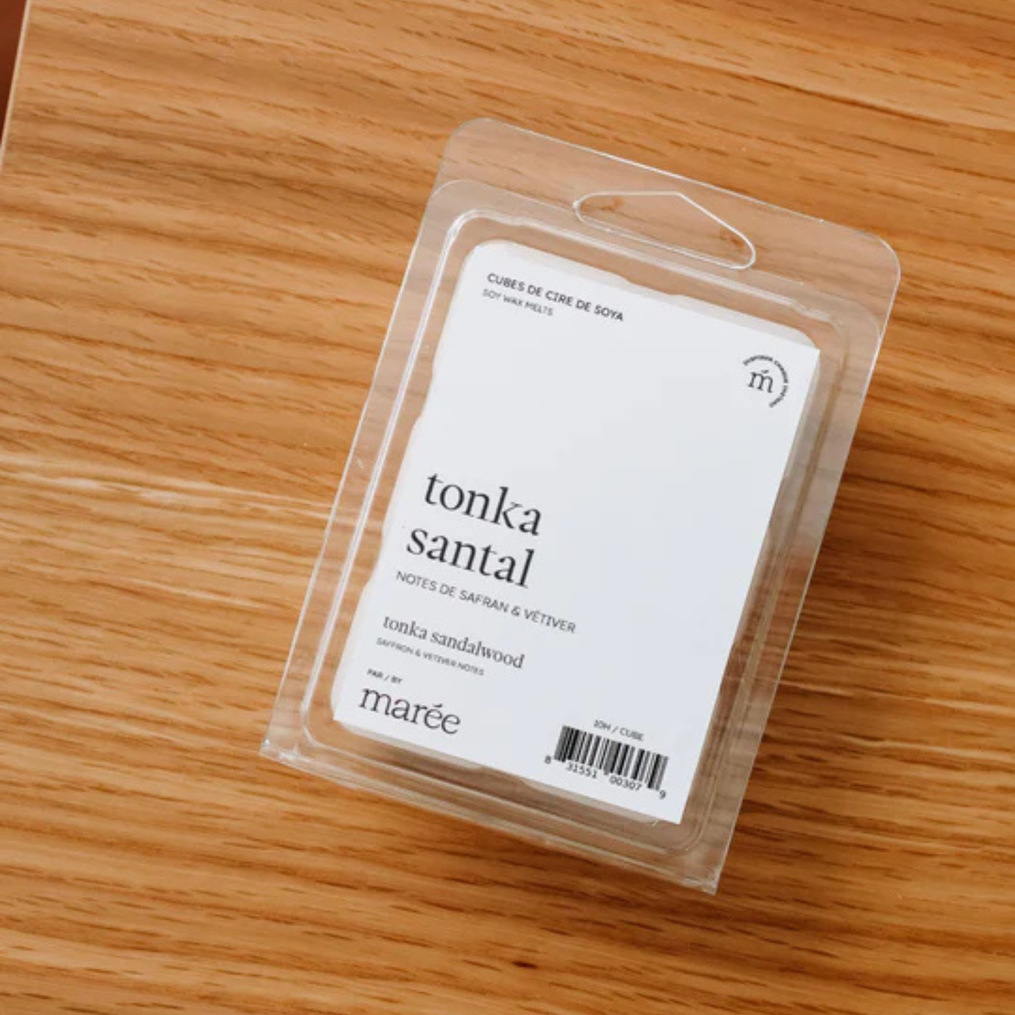 Tonka Sandalwood Soy Wax Melts for Diffuser 74 ml – Marée Chandelles