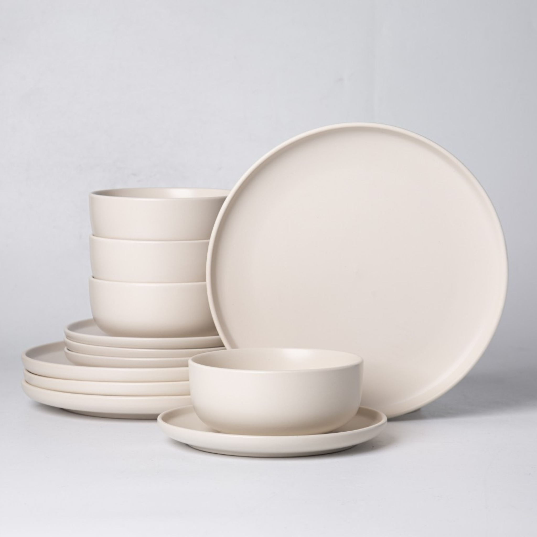 Mirage Beige Pasta Bowl 22 cm