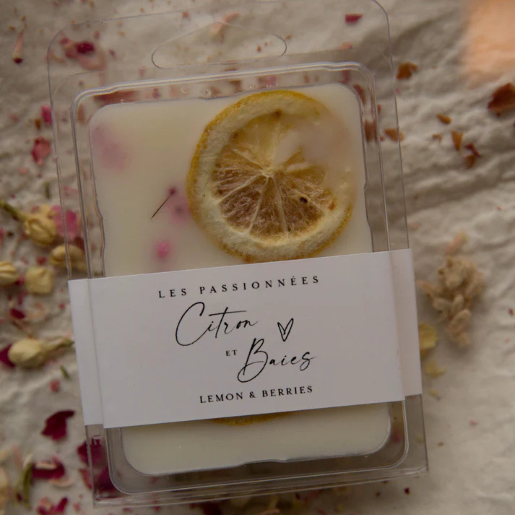 Cubes de cire parfumée Citron & Baies - Les Passionnées