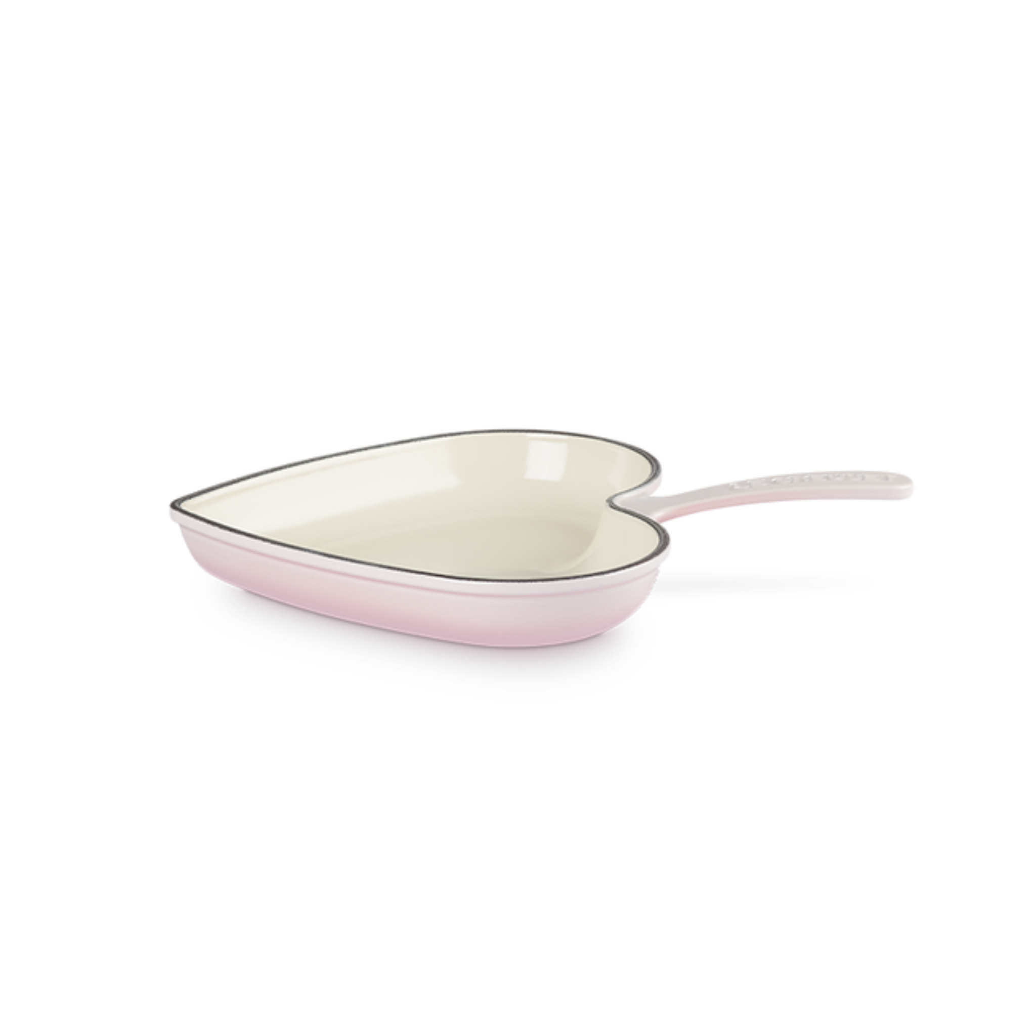 Poêle en cœur Shell Pink 26cm - Le Creuset