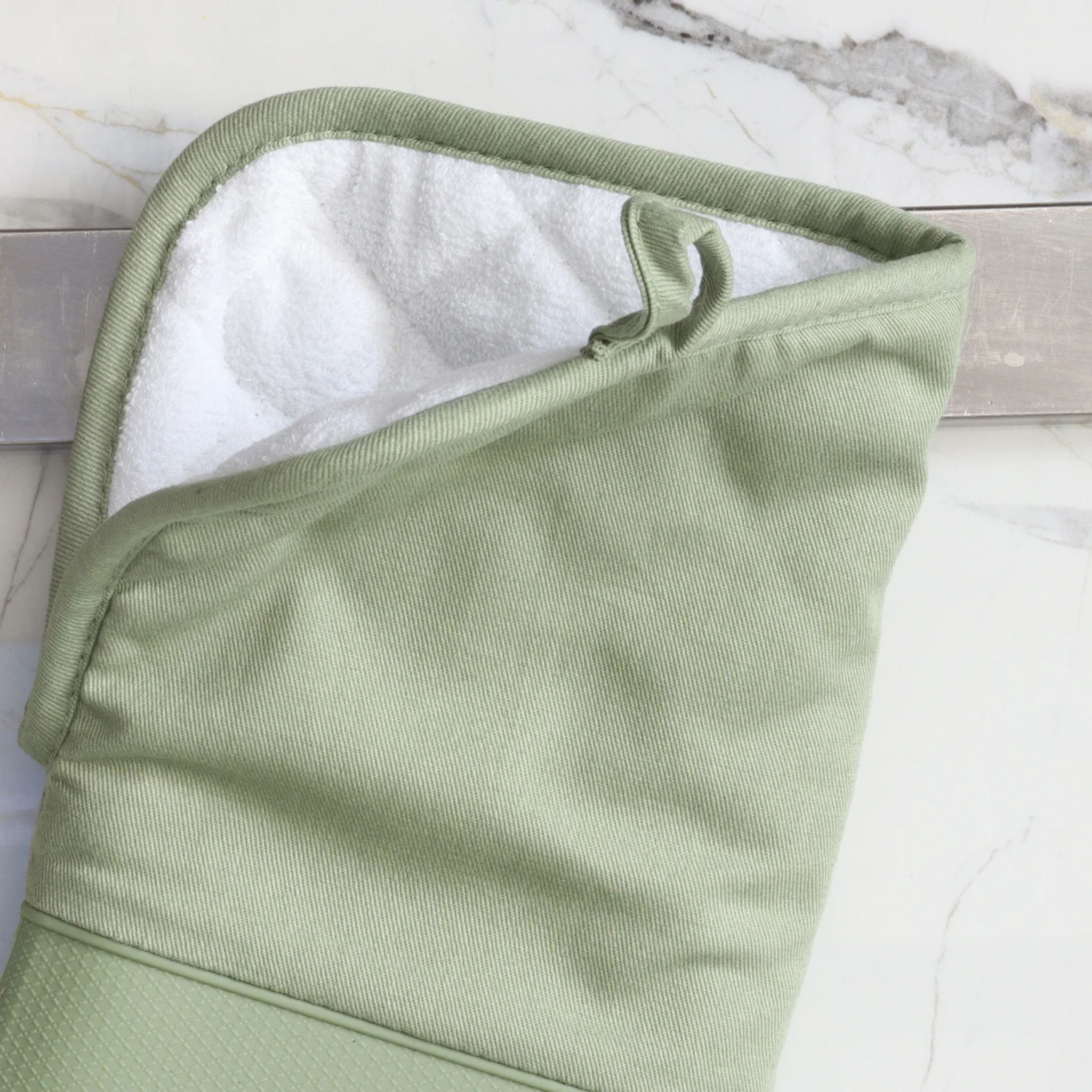 Ensemble de 2 mitaines de four en silicone Sauges