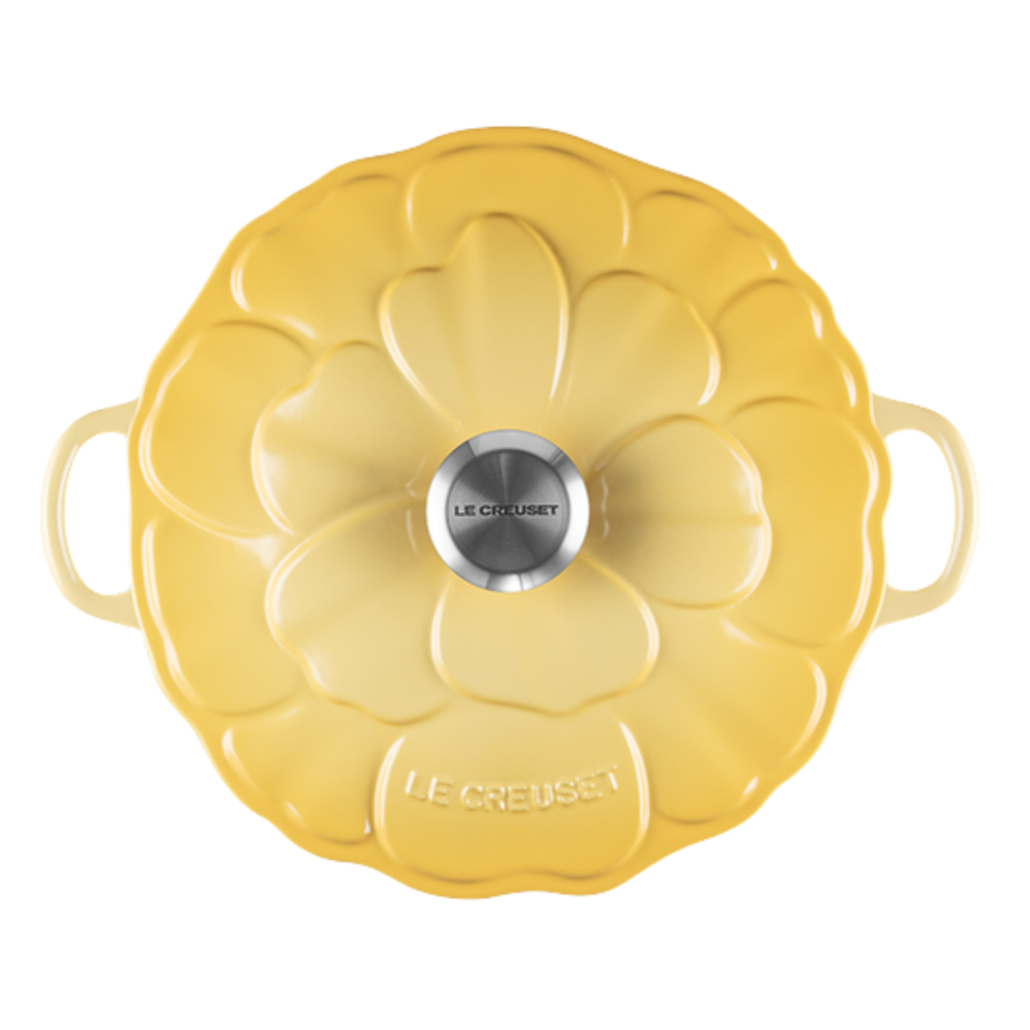 Braisière en fonte pétales Camomille 2.2L - Le Creuset