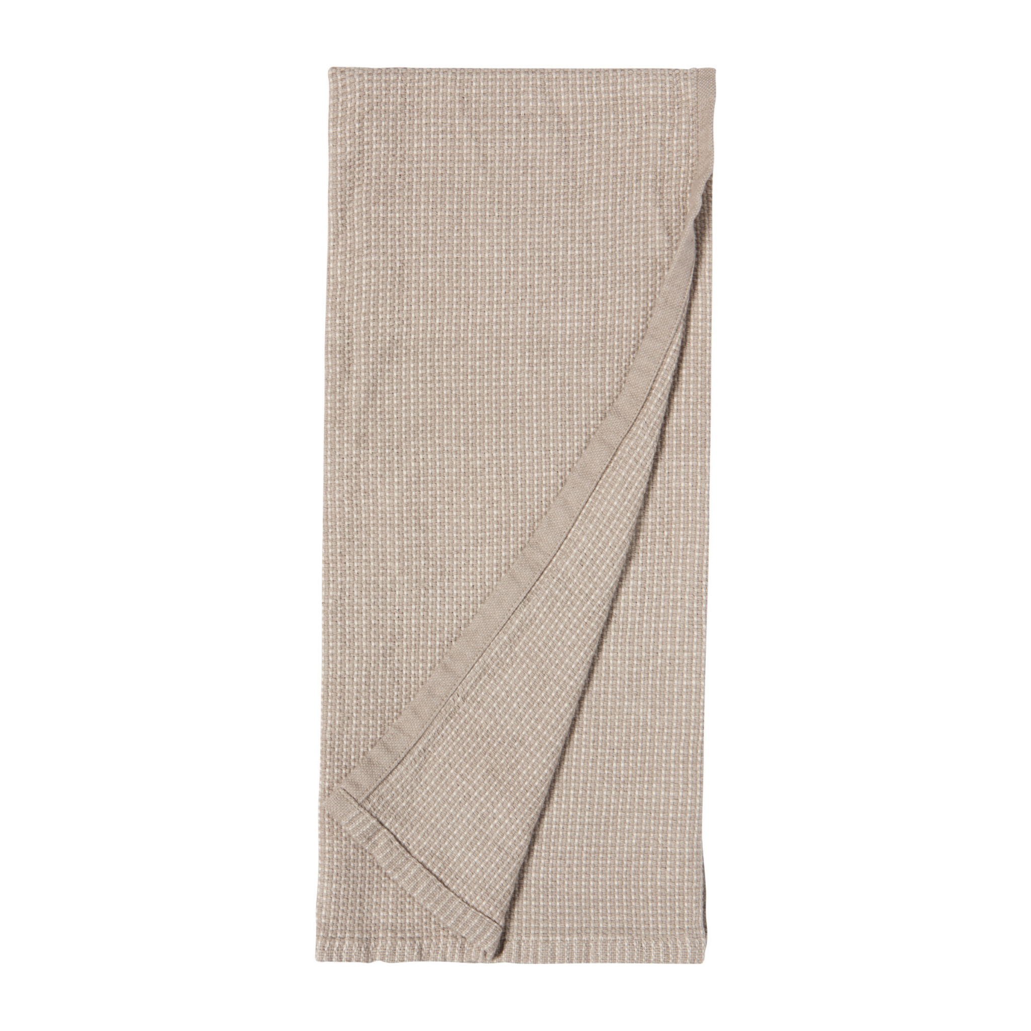 Ensemble de 2 serviettes à main Beige - Danica