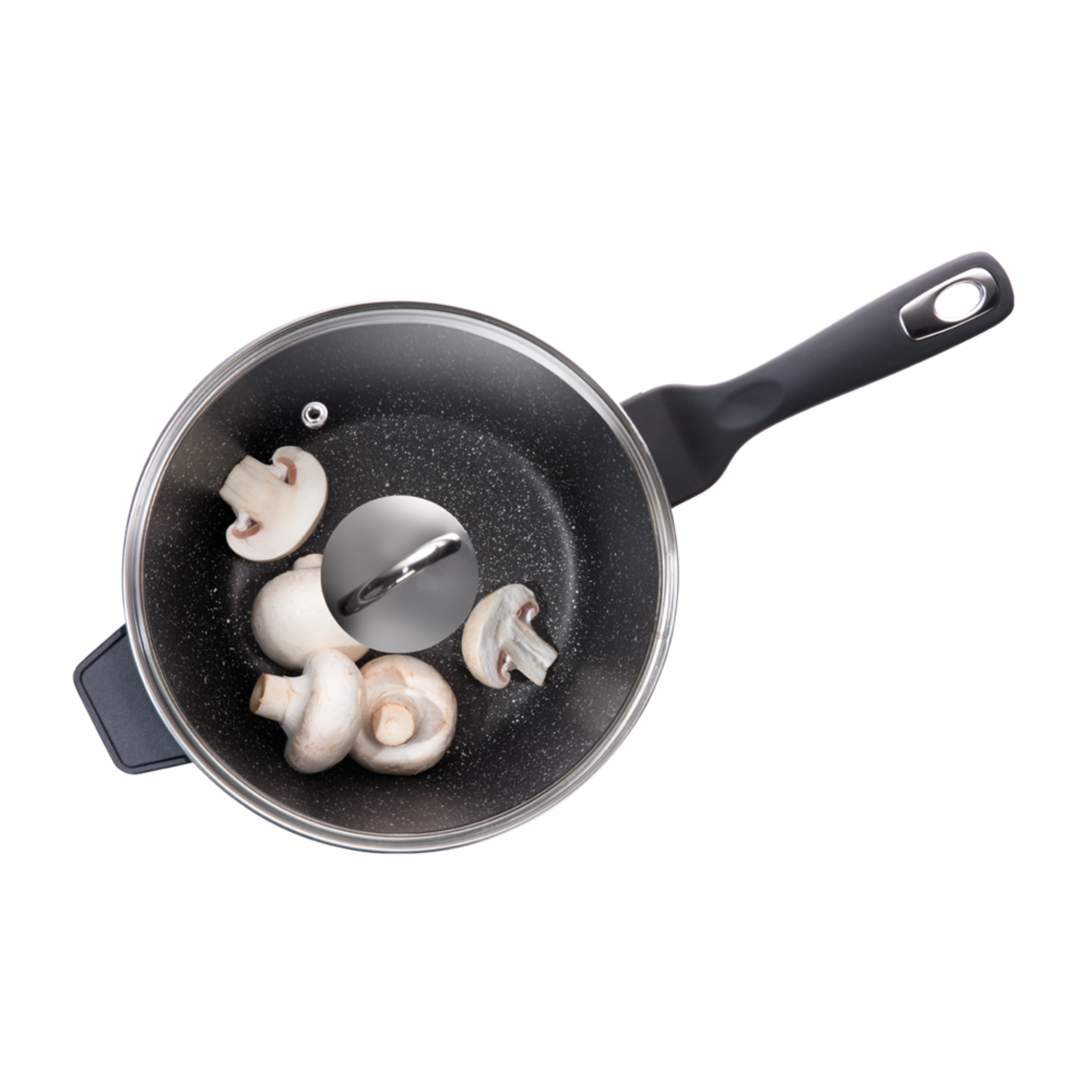 Casserole avec couvercle 3 L GRANITE - Cuisine::pro®