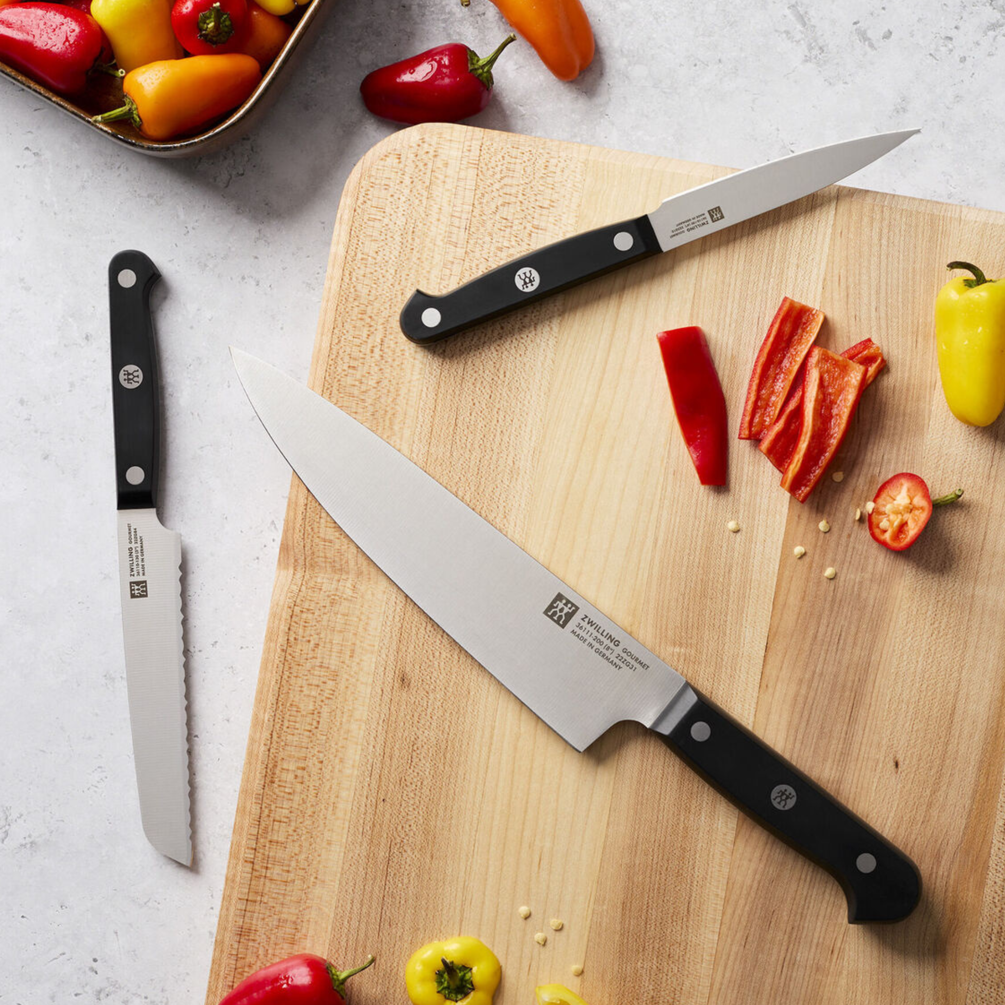 Ensemble de 3 couteaux Gourmet - ZWILLING
