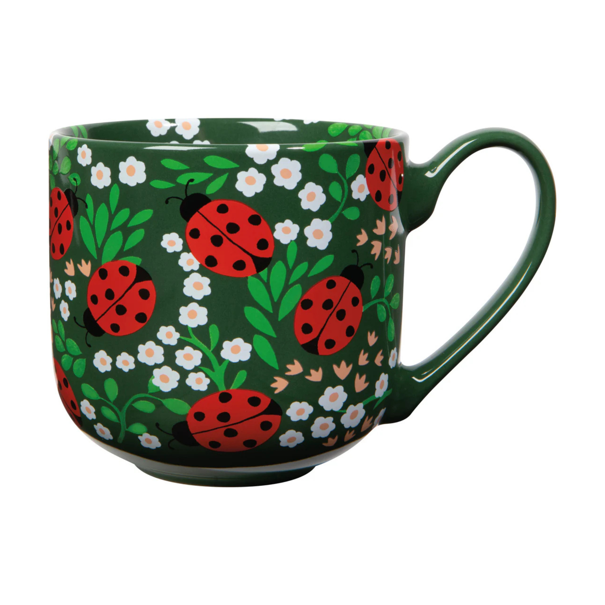 Tasse en grès motif coccinelles 502 ml - Danica