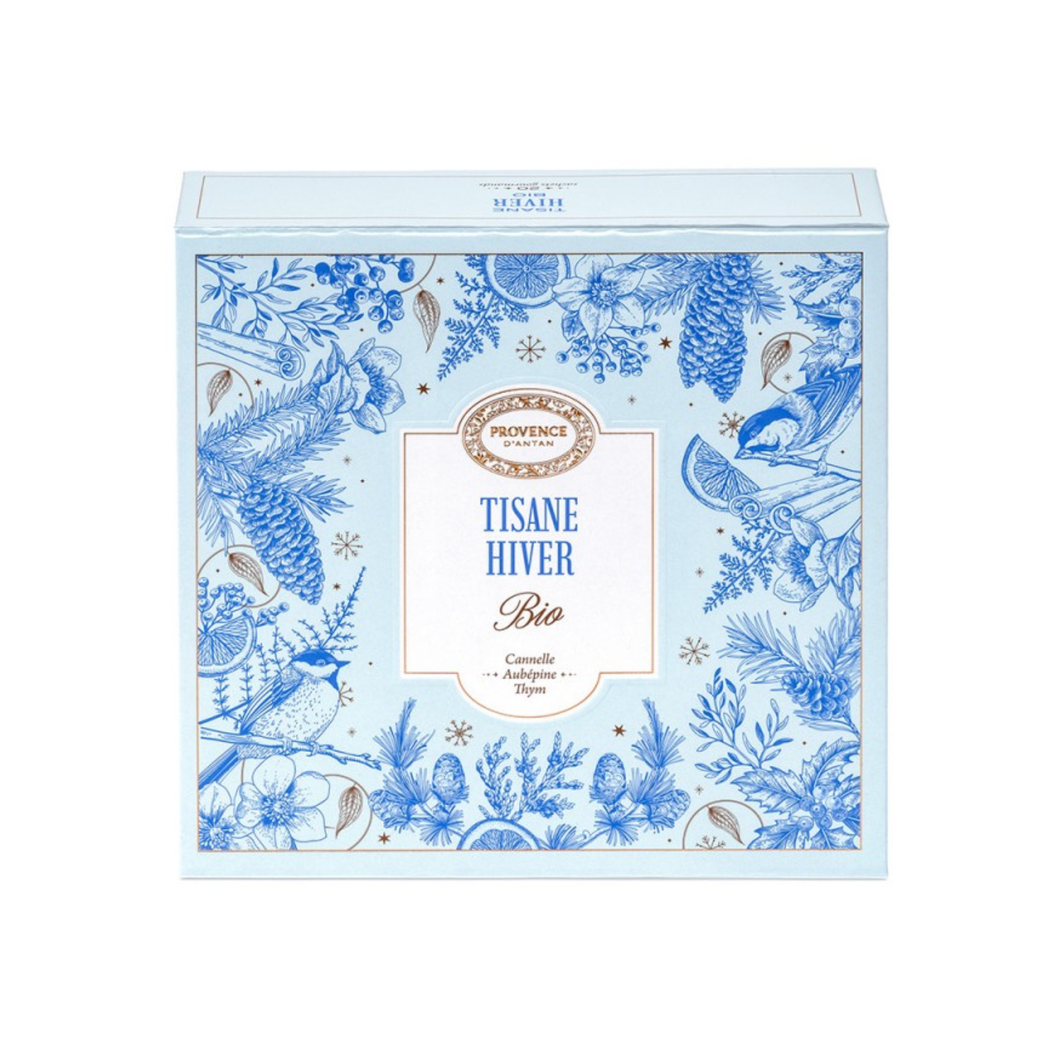 Coffret tisane bio Hiver 20 sachets - Provence d'Antan