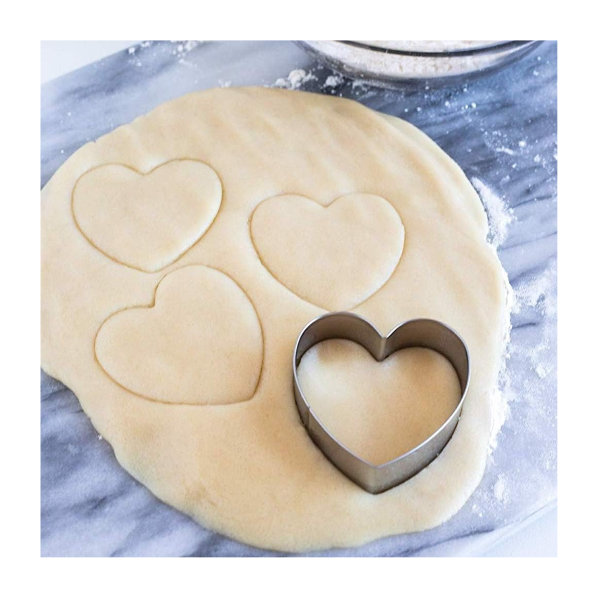 Emporte-pièce cœur en acier inoxydable 2.5po - Fox Run