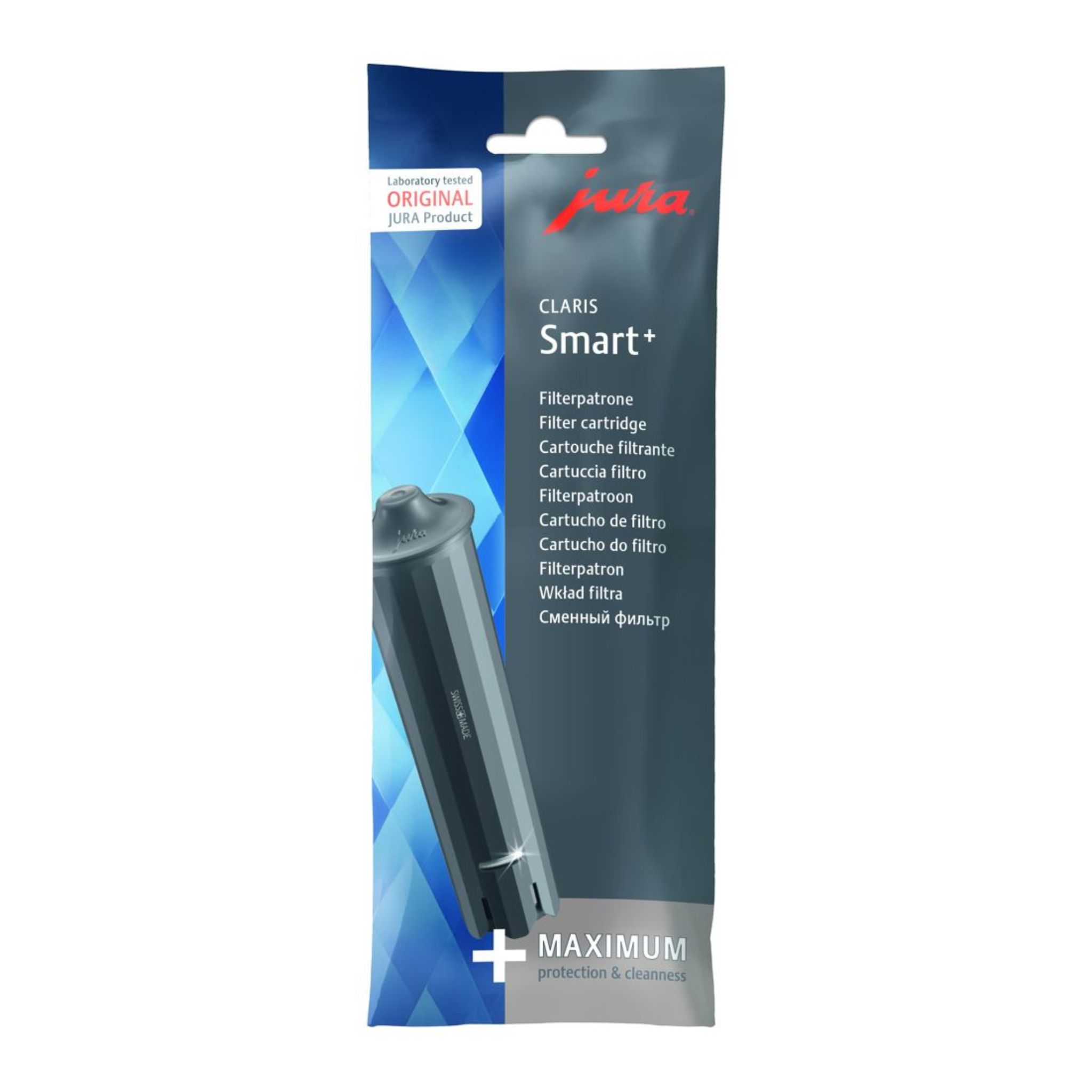 filtre jura détail cartouche grise rfid