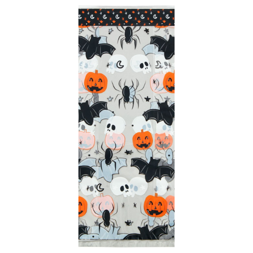 Ensemble de 20 sacs à friandises chauve-souris, crâne, araignée et citrouille - Wilton