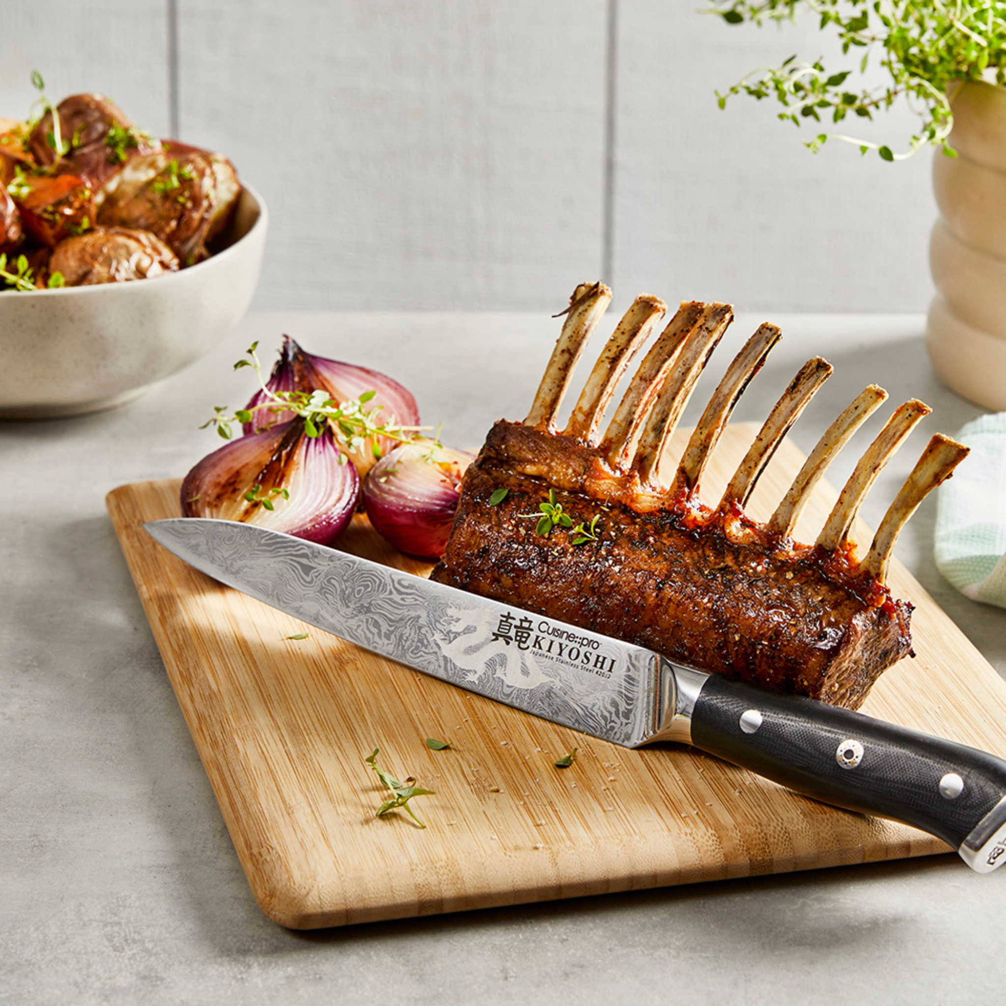 Couteau à trancher 20 cm KIYOSHI® - Cuisine::pro®