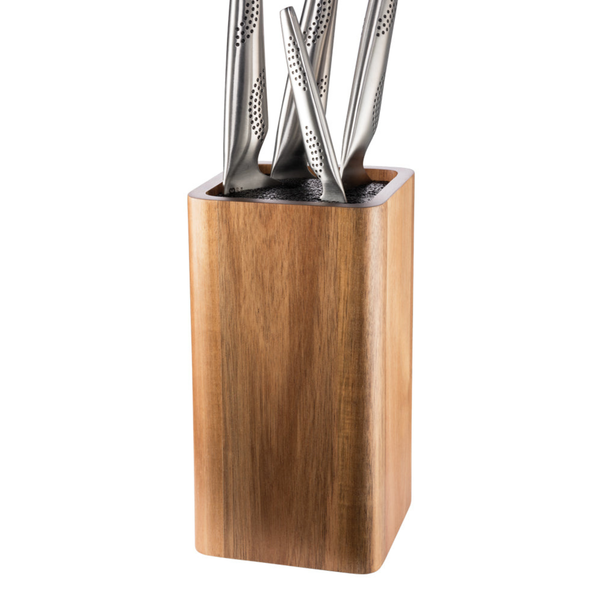 Bloc de rangement pour couteaux carré Acacia UNIVERSAL – Cuisine::pro®