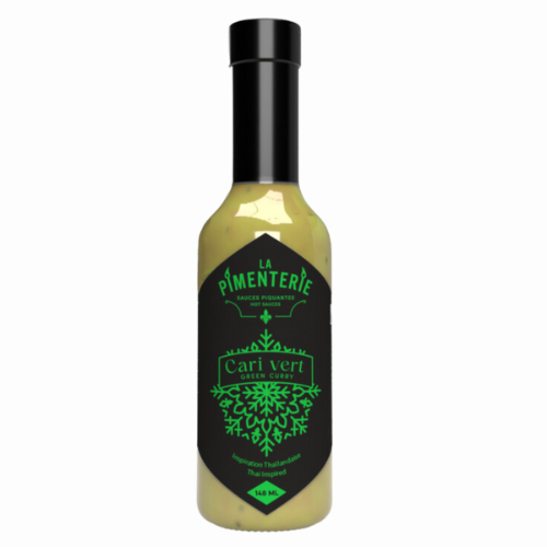 Sauce piquante Cari Vert 148 ml - La Pimenterie