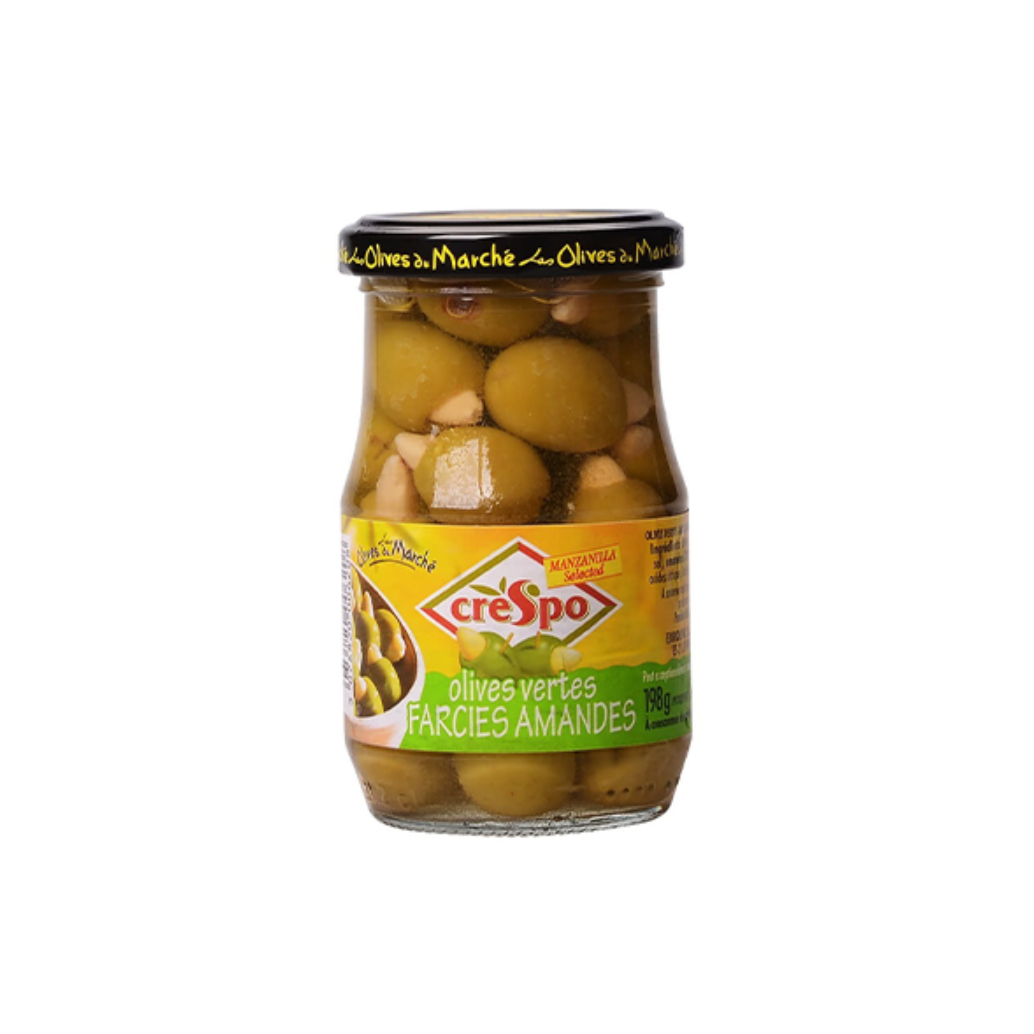 Green olives stuffed with almonds 210 ml