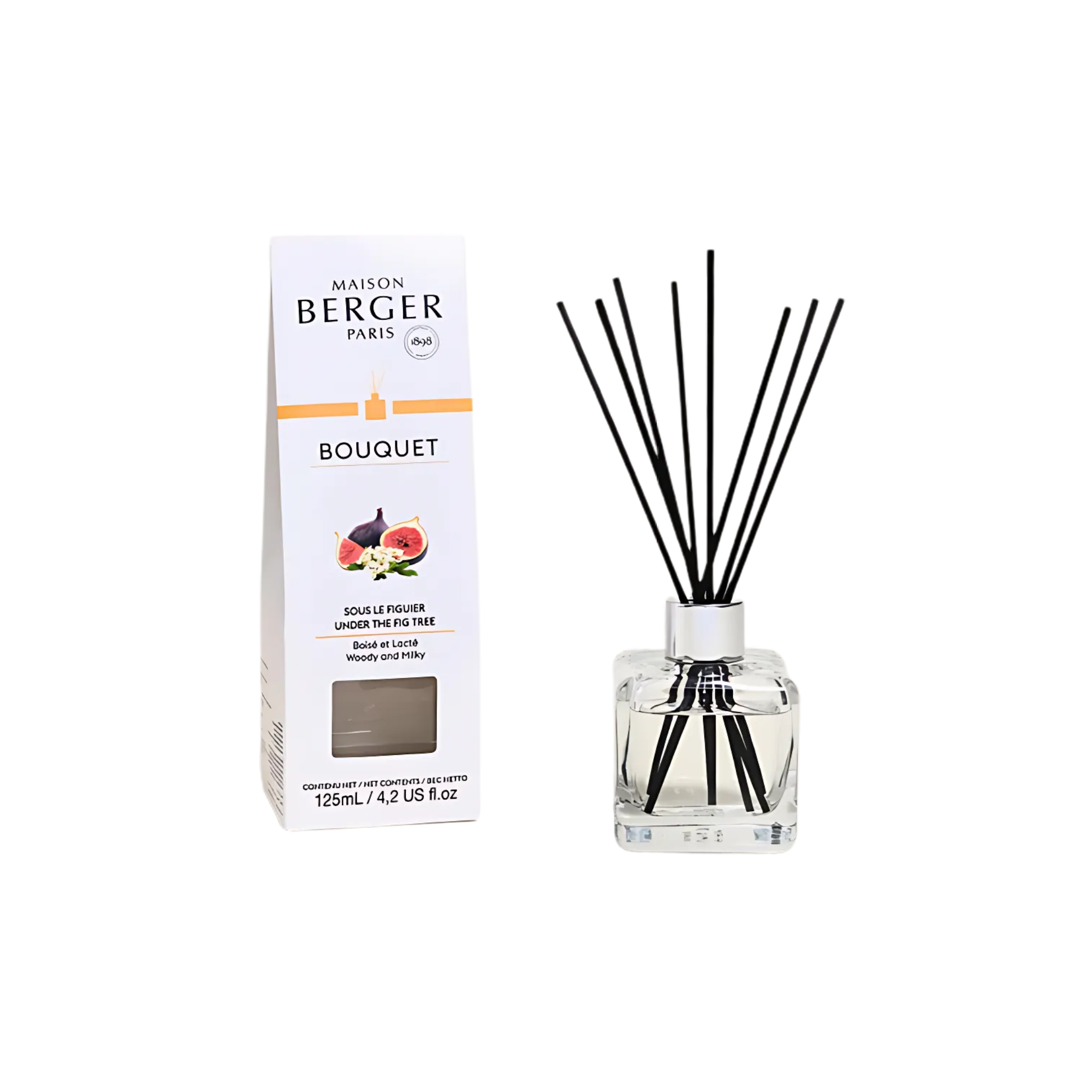 Diffuseur à roseaux Sous le Figuier 125ml - Maison Berger