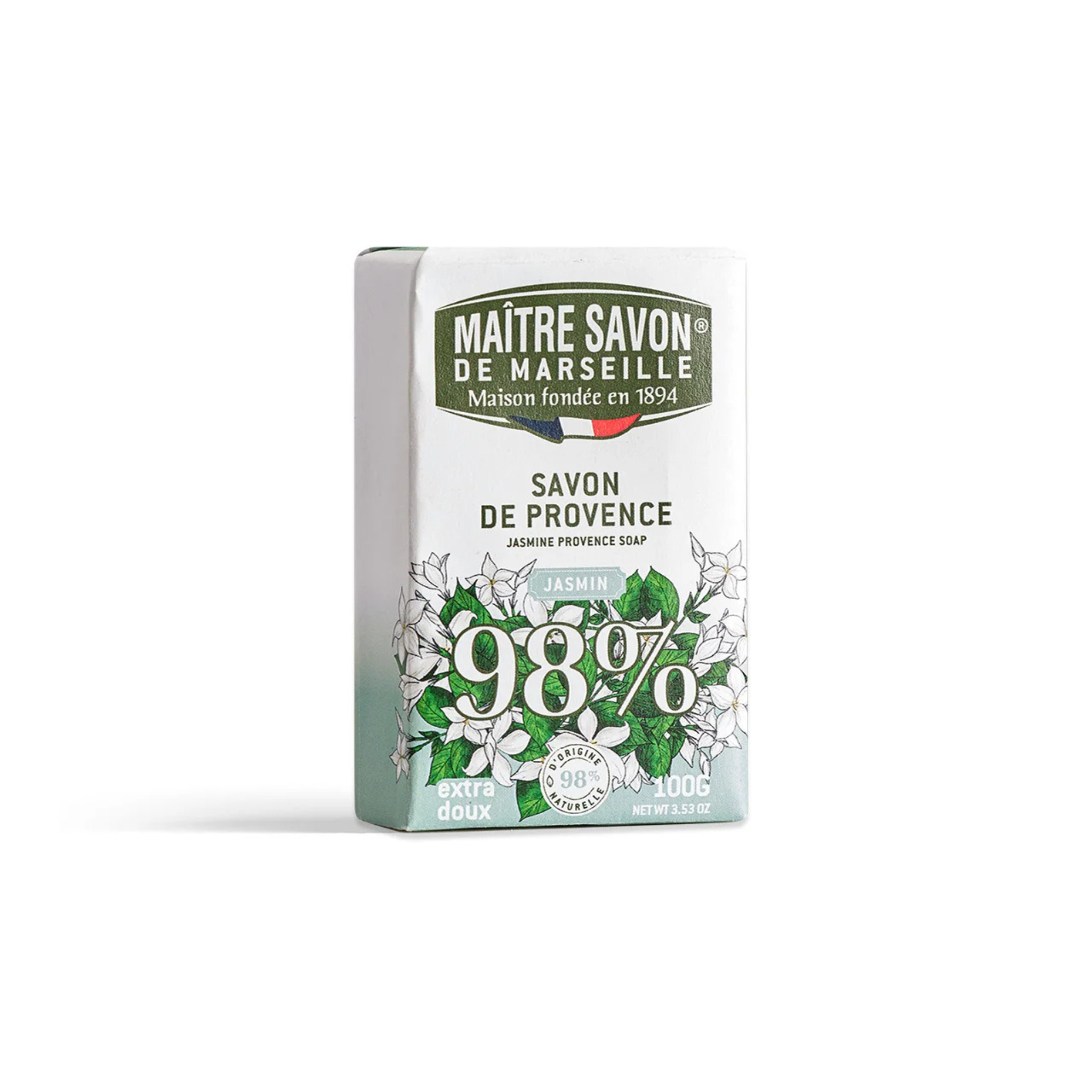 Savon de provence Jasmin 100g - Maître Savon