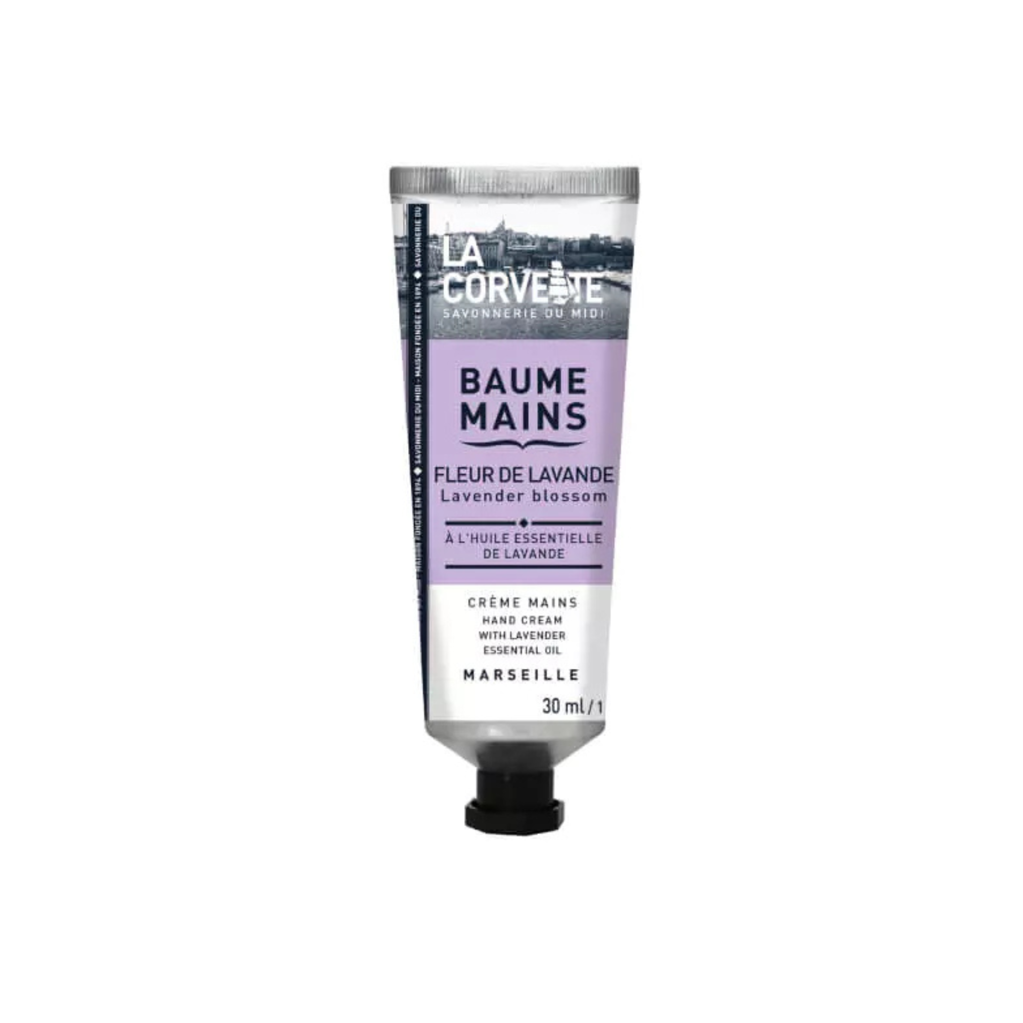 Crème à mains Fleur de Lavande 30ml - La Corvette