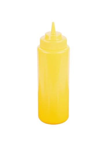 Bouteille compressible Jaune 32 oz