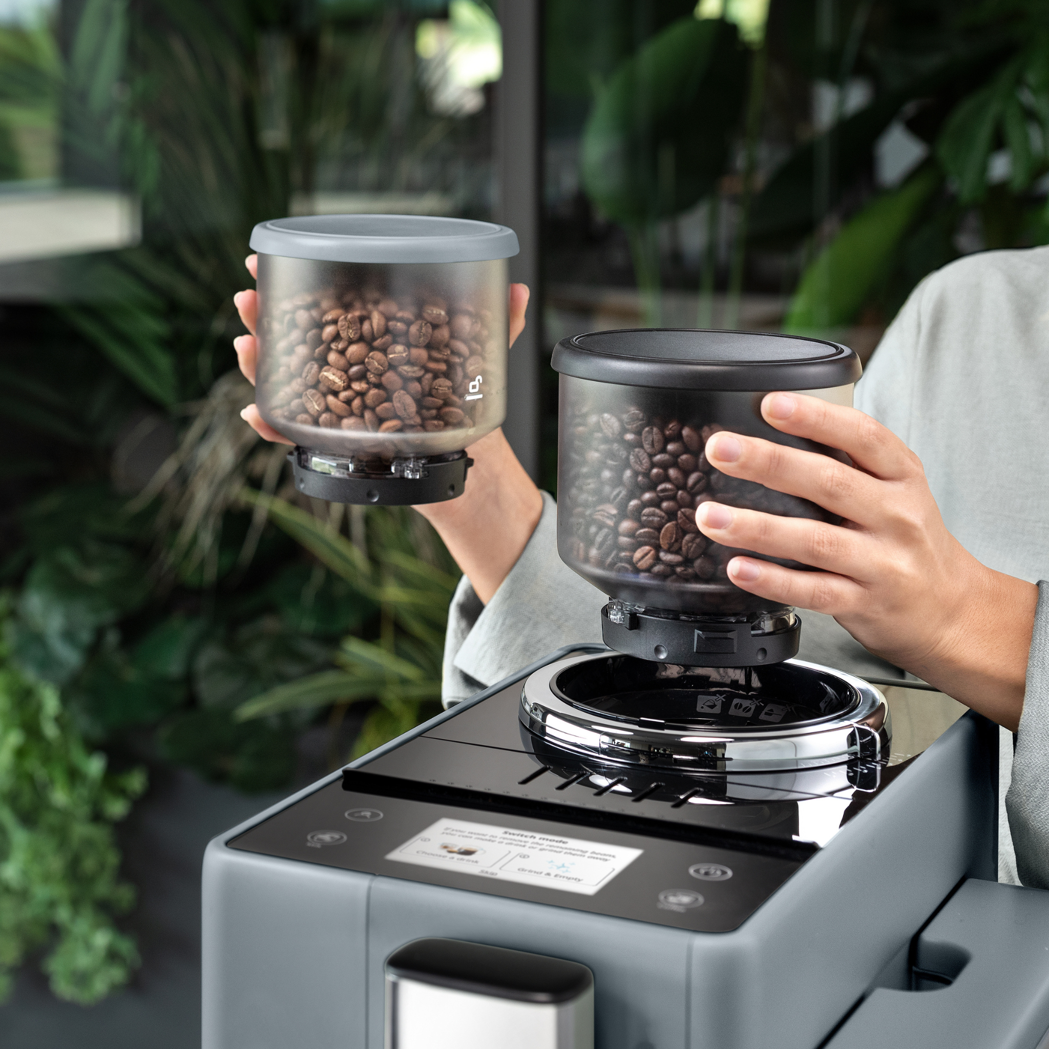 Machine à café automatique Rivelia grise - De'Longhi De'Longhi