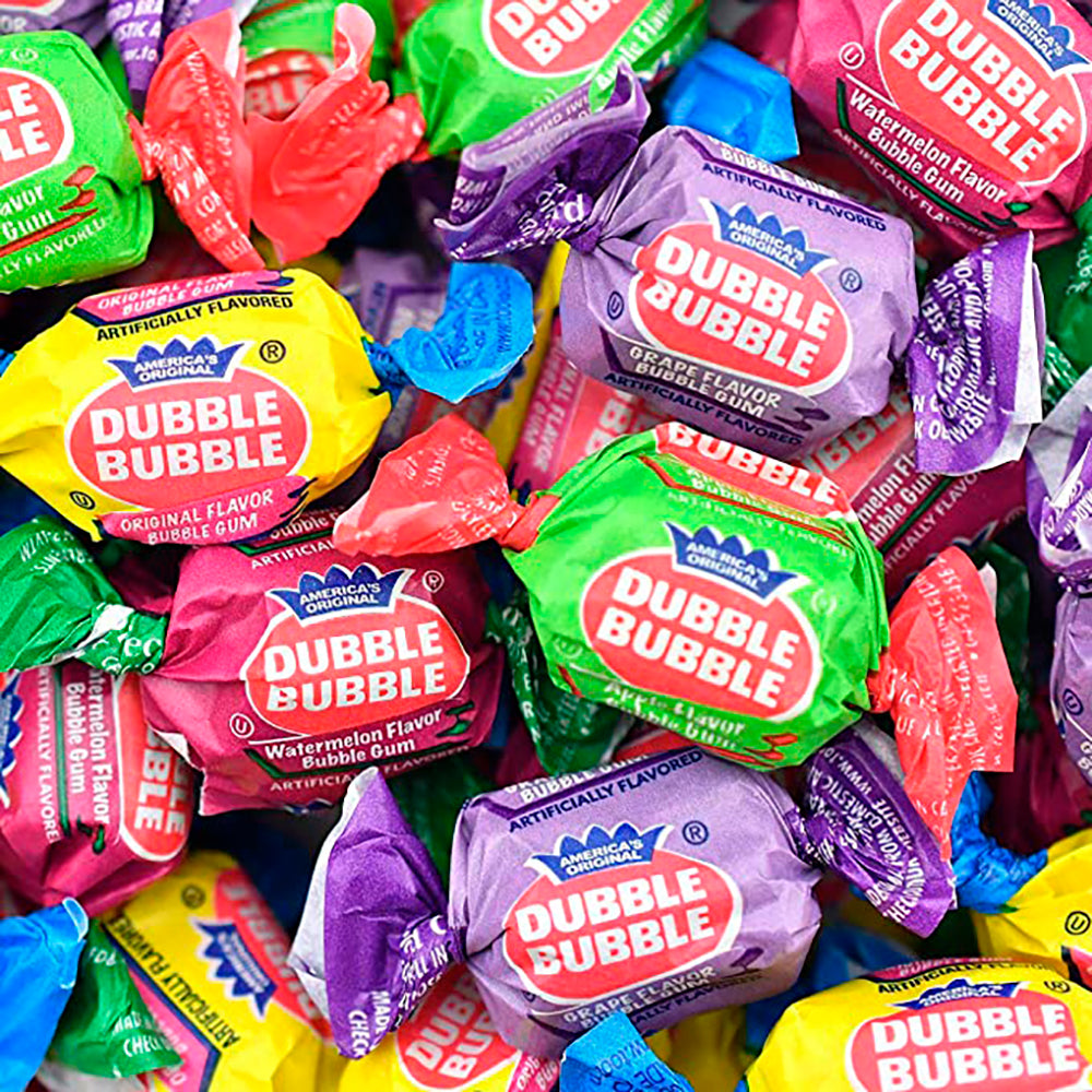 Gommes Dubble bubble mélangées 495g