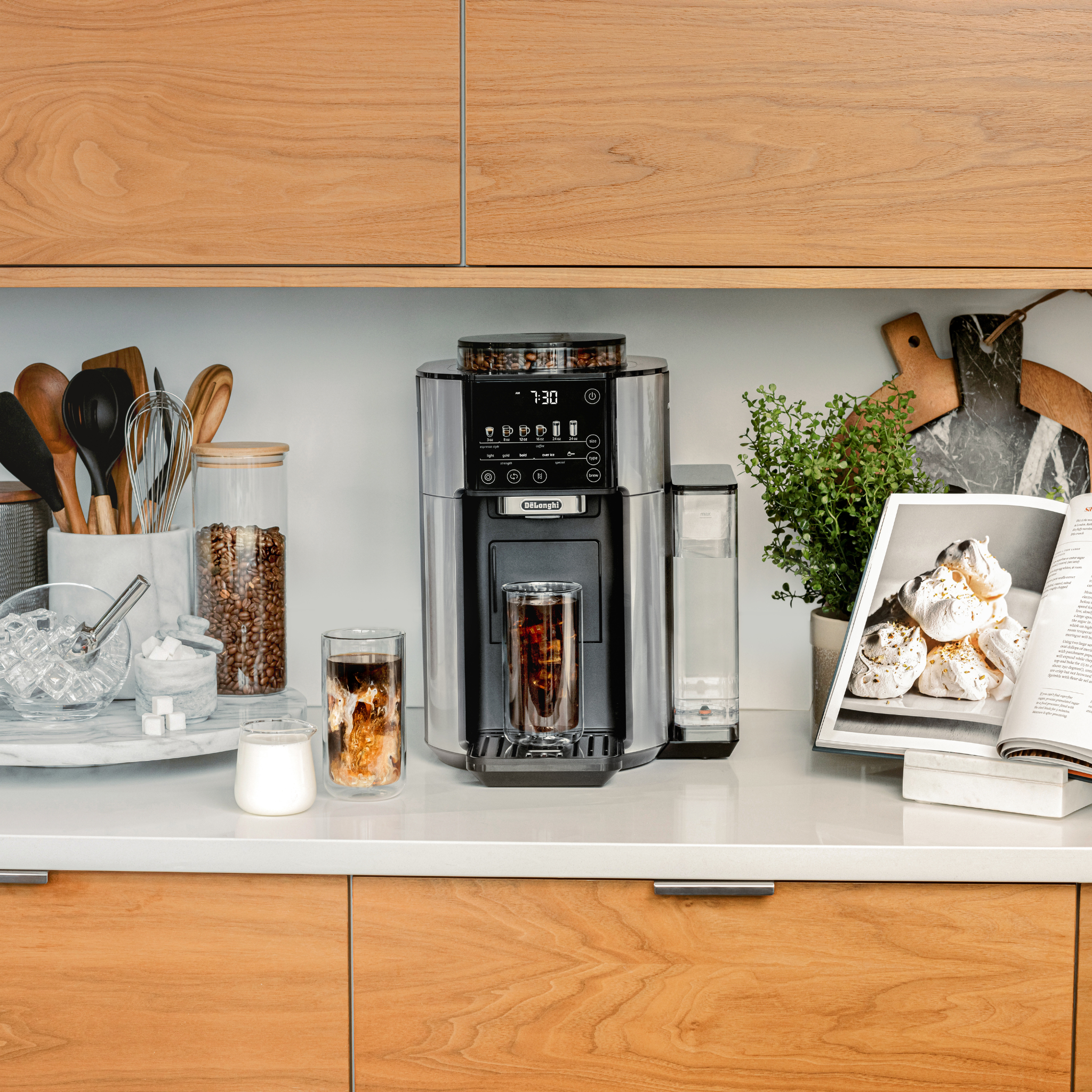 Machine à café automatique TrueBrew avec technologie Bean Extract – De’Longhi De'Longhi