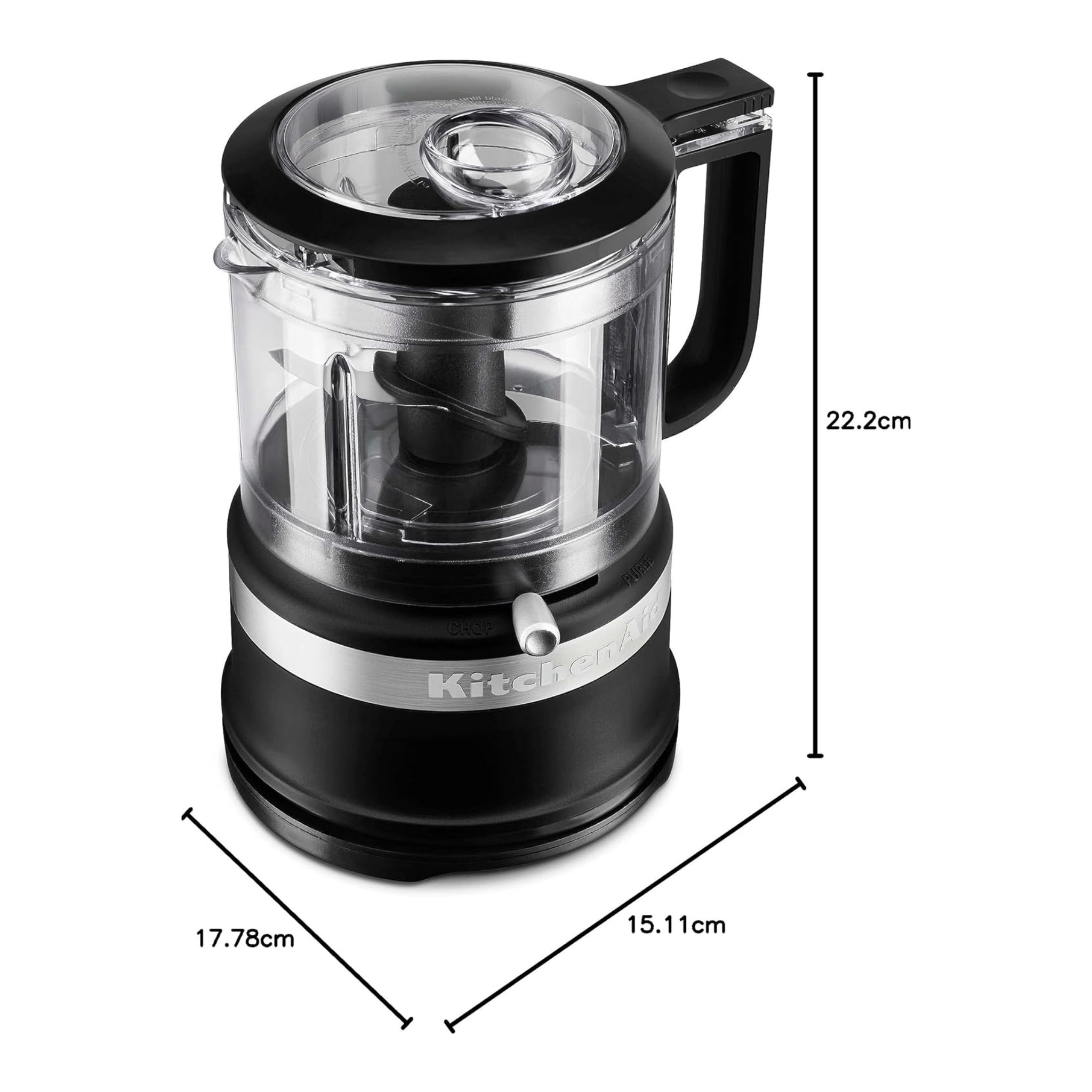 Hachoir-broyeur noir 3,5 tasses – KitchenAid KitchenAid