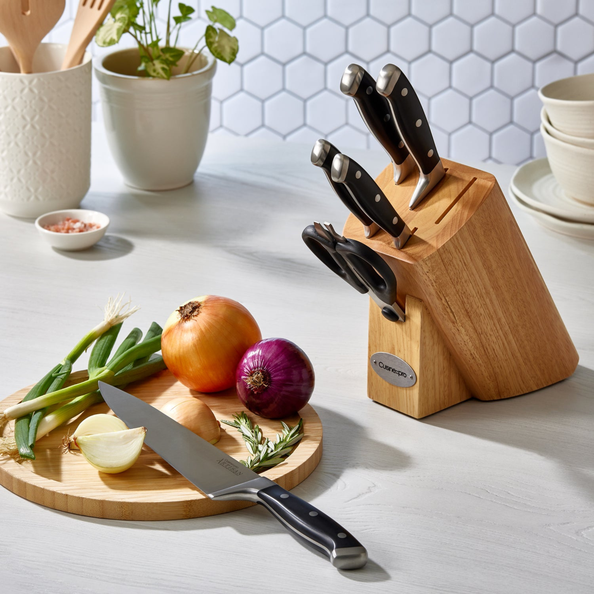 Bloc de couteaux Licht ARTISAN™ 7 pièces - Cuisine::pro® Cuisine::pro®
